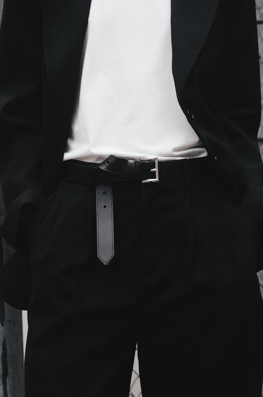 Rebe | Square Belt - Black