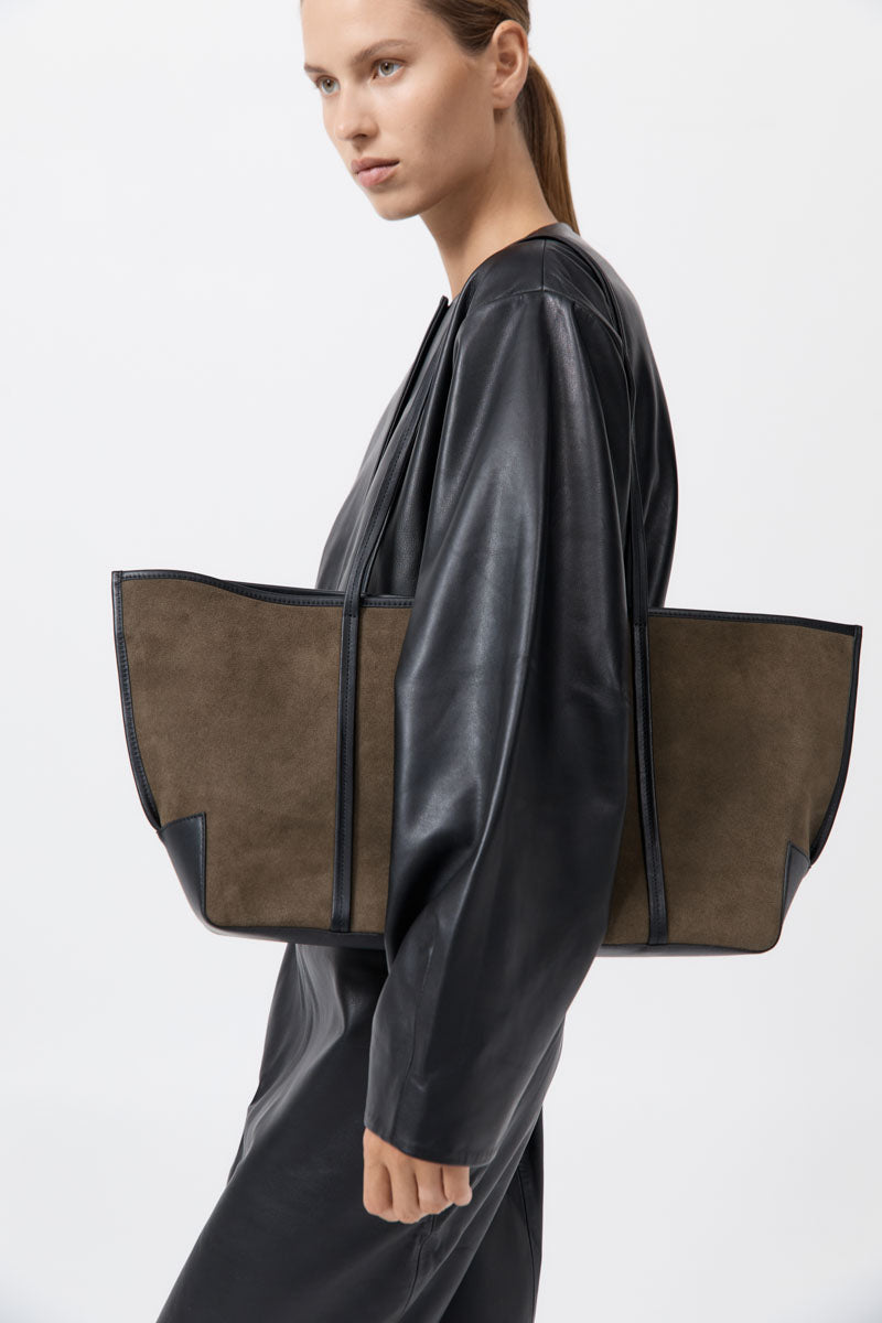 St Agni | Bateau Tote - Khaki