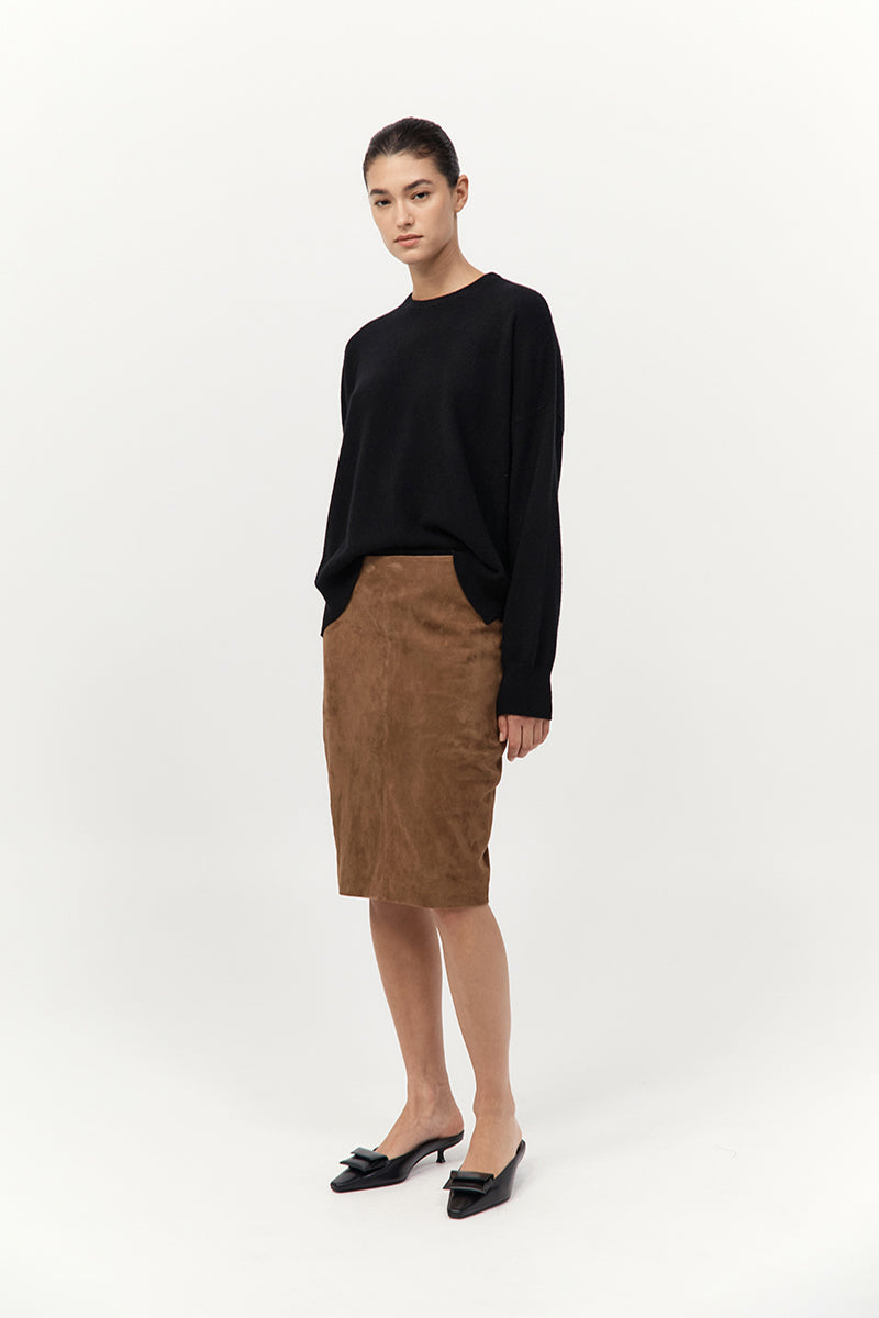 St Agni | Cashmere Sweater - Black