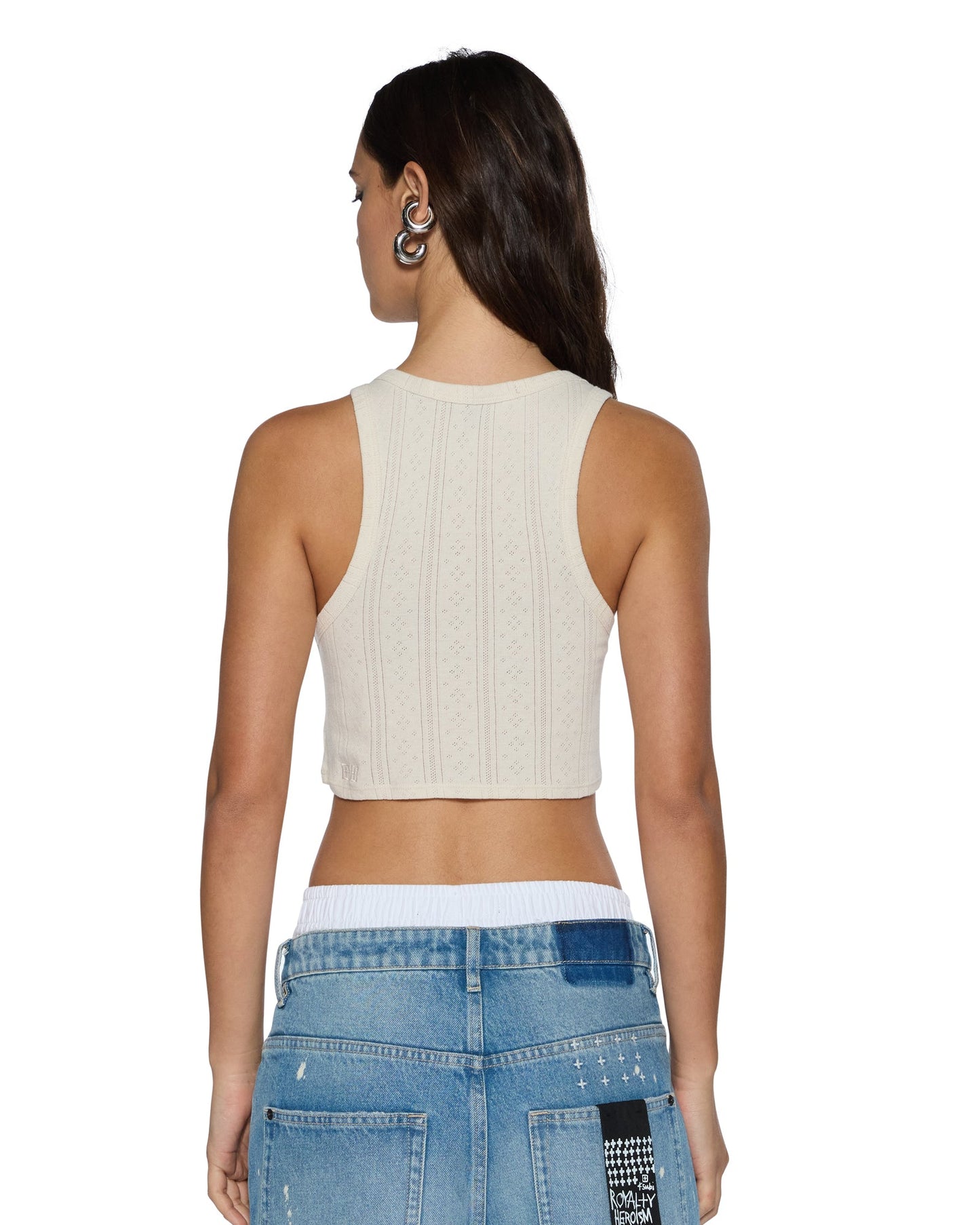 Ksubi | Sott Origin Crop Tank - White