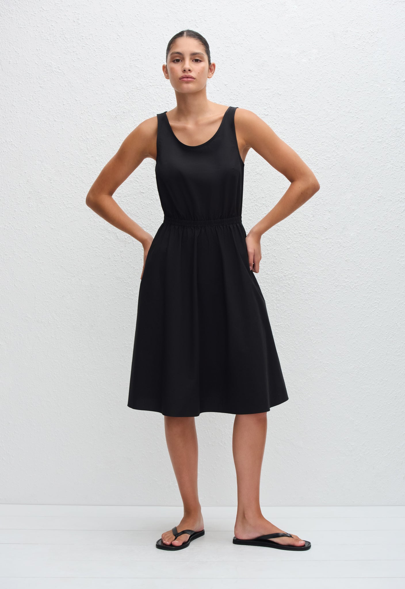 Matteau | Tank Midi Dress - Black