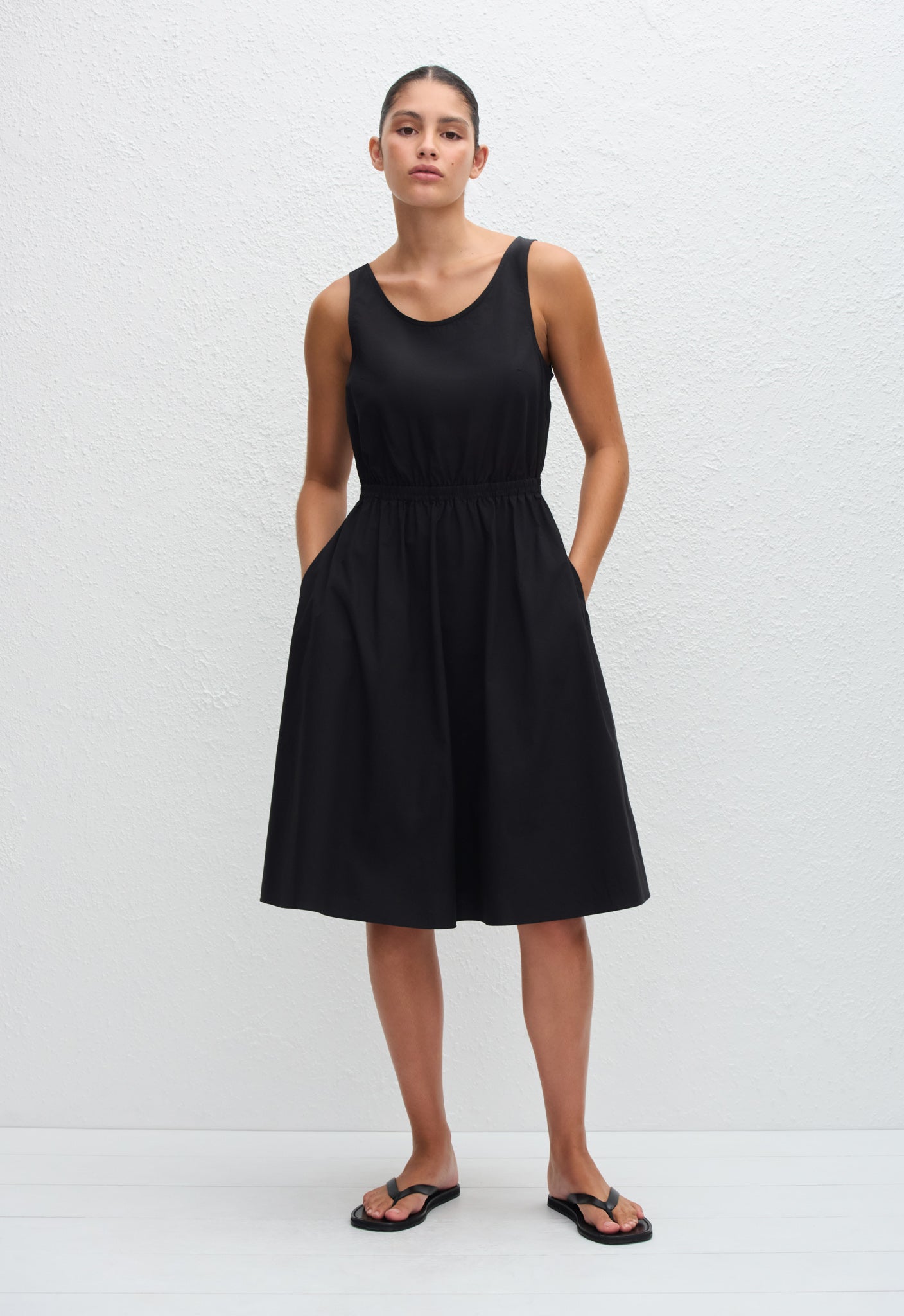 Matteau | Tank Midi Dress - Black