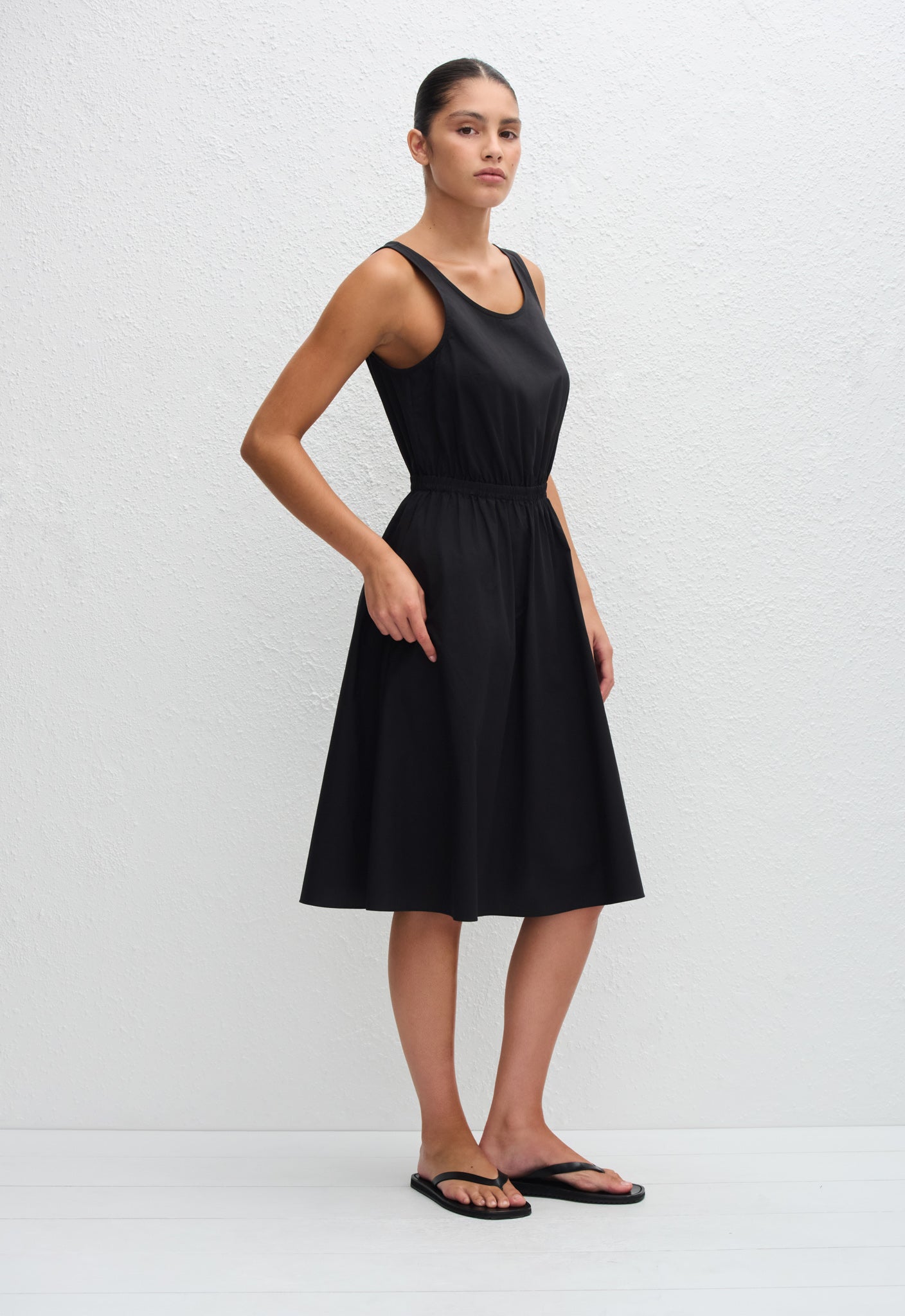 Matteau | Tank Midi Dress - Black
