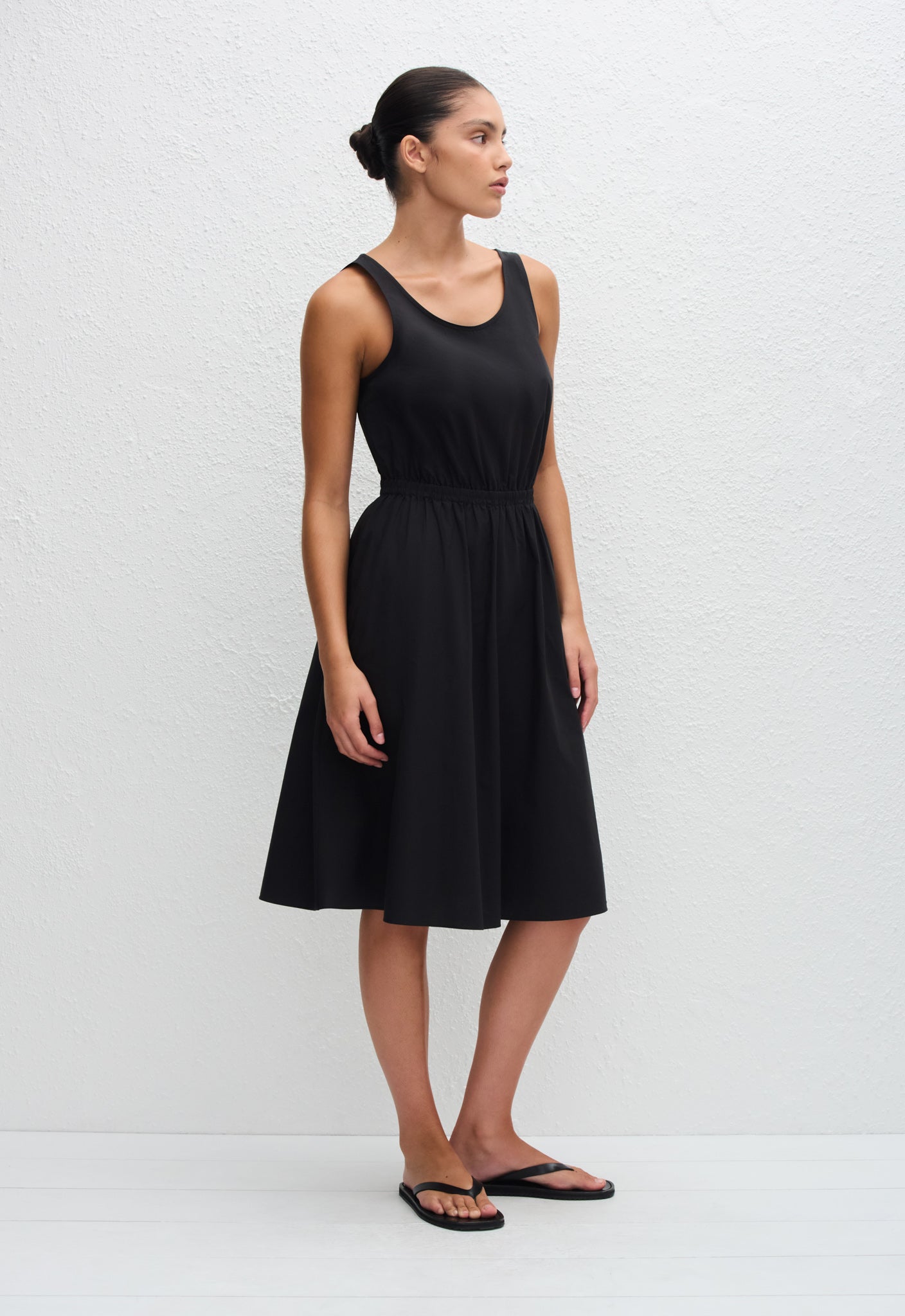 Matteau | Tank Midi Dress - Black