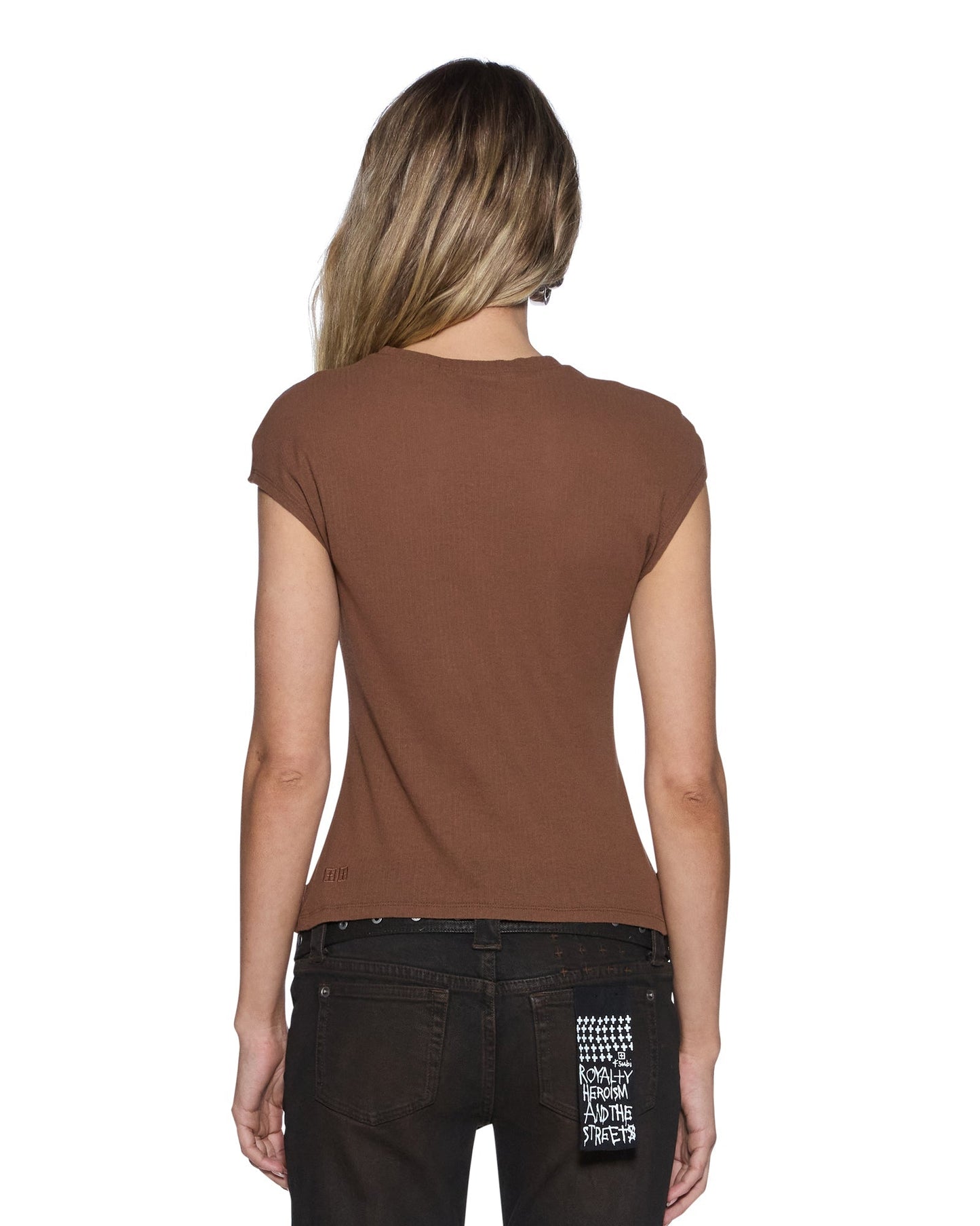 Ksubi | Staple Ss Tee - Chocolate Sheer
