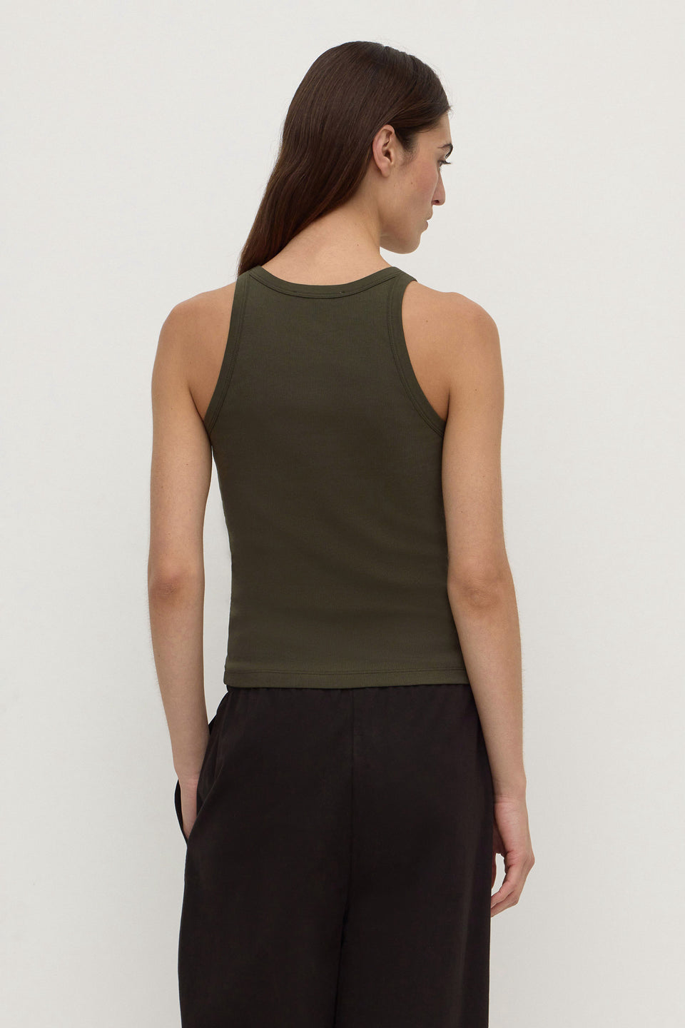 Assembly Label | Tabitha Rib Tank - Dark Military