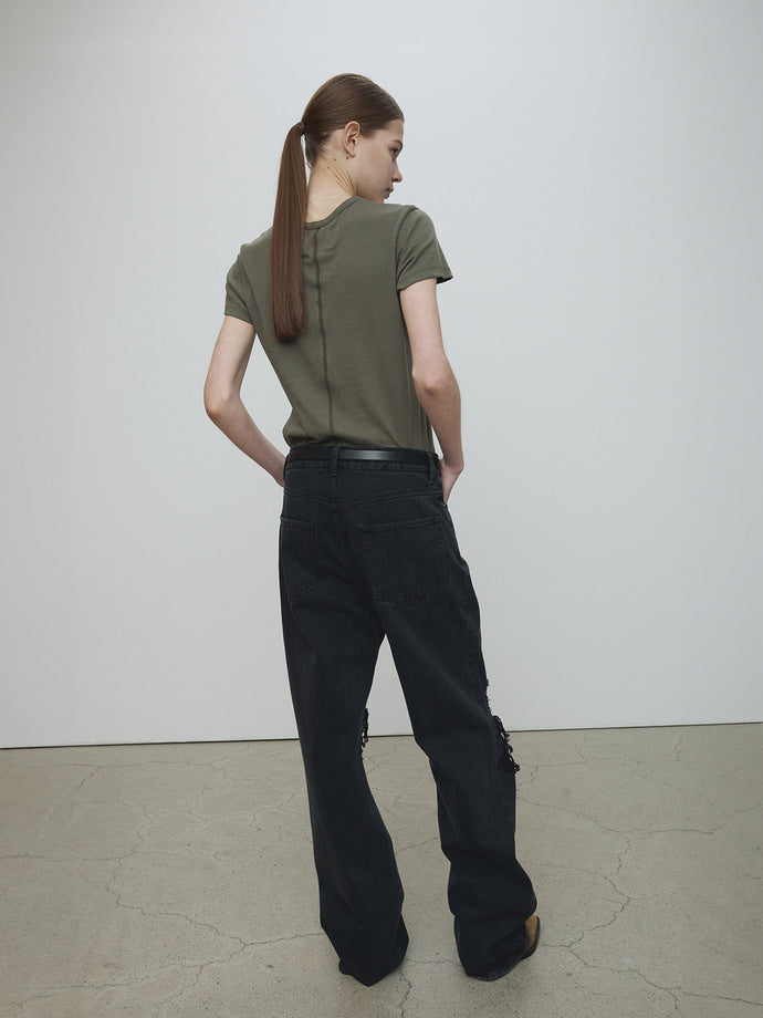 Tonywack | Cotton Cashmere T.Shirts - Olive