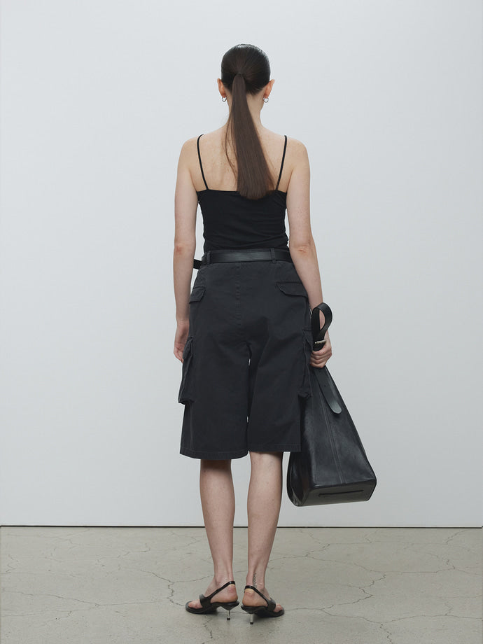 Tonywack | Cotton Lyocell Tank Top - Black