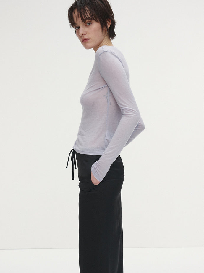 Tonywack | Wool Tencel Long Sleeve - Lavender