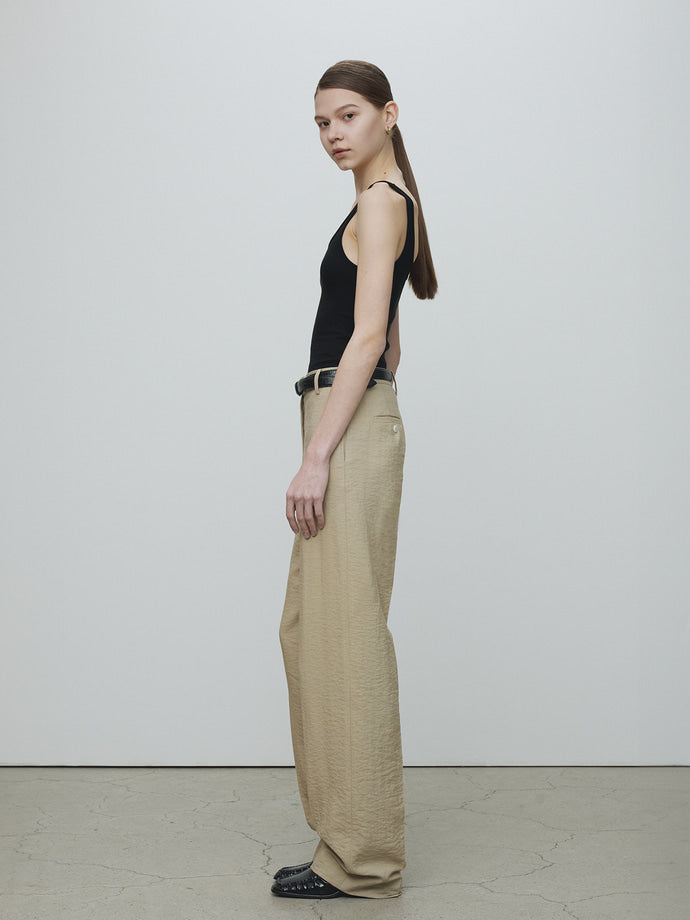 Tonywack | Tencel U Neck Sleeveless - Black