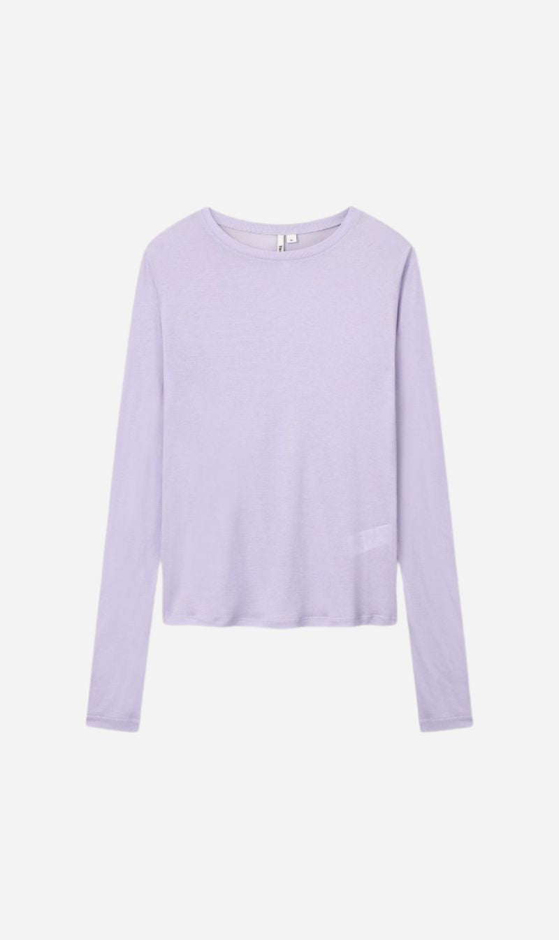 Tonywack | Wool Tencel Long Sleeve - Lavender