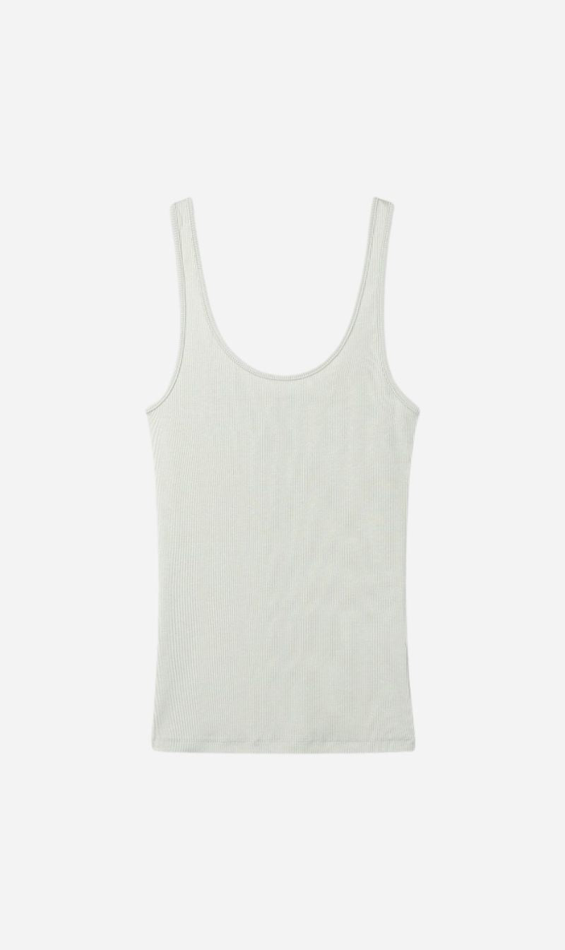 Tonywack | Tencel U Neck Sleeveless - Mint