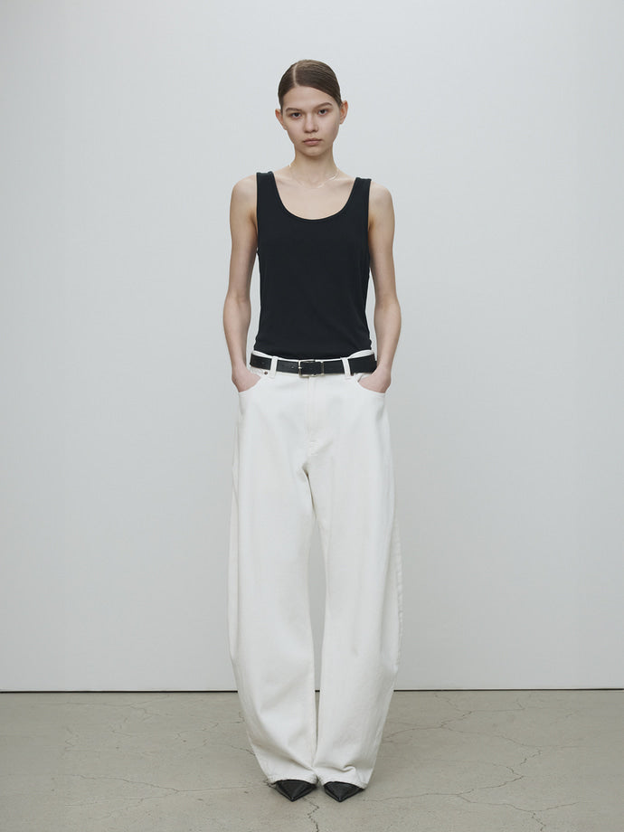 Tonywack | Garment Dyed Cotton Sleeveless - Faded Black
