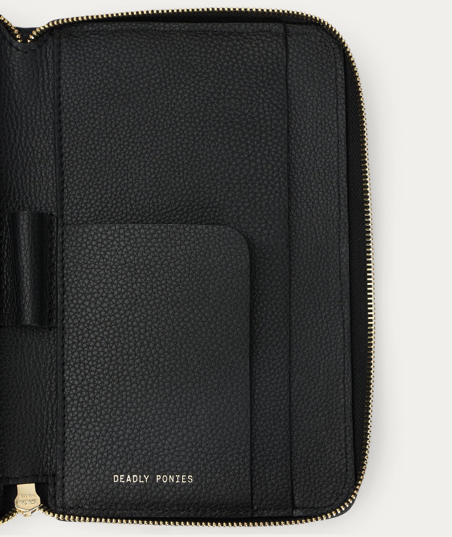 Deadly Ponies | Travel Wallet - Black