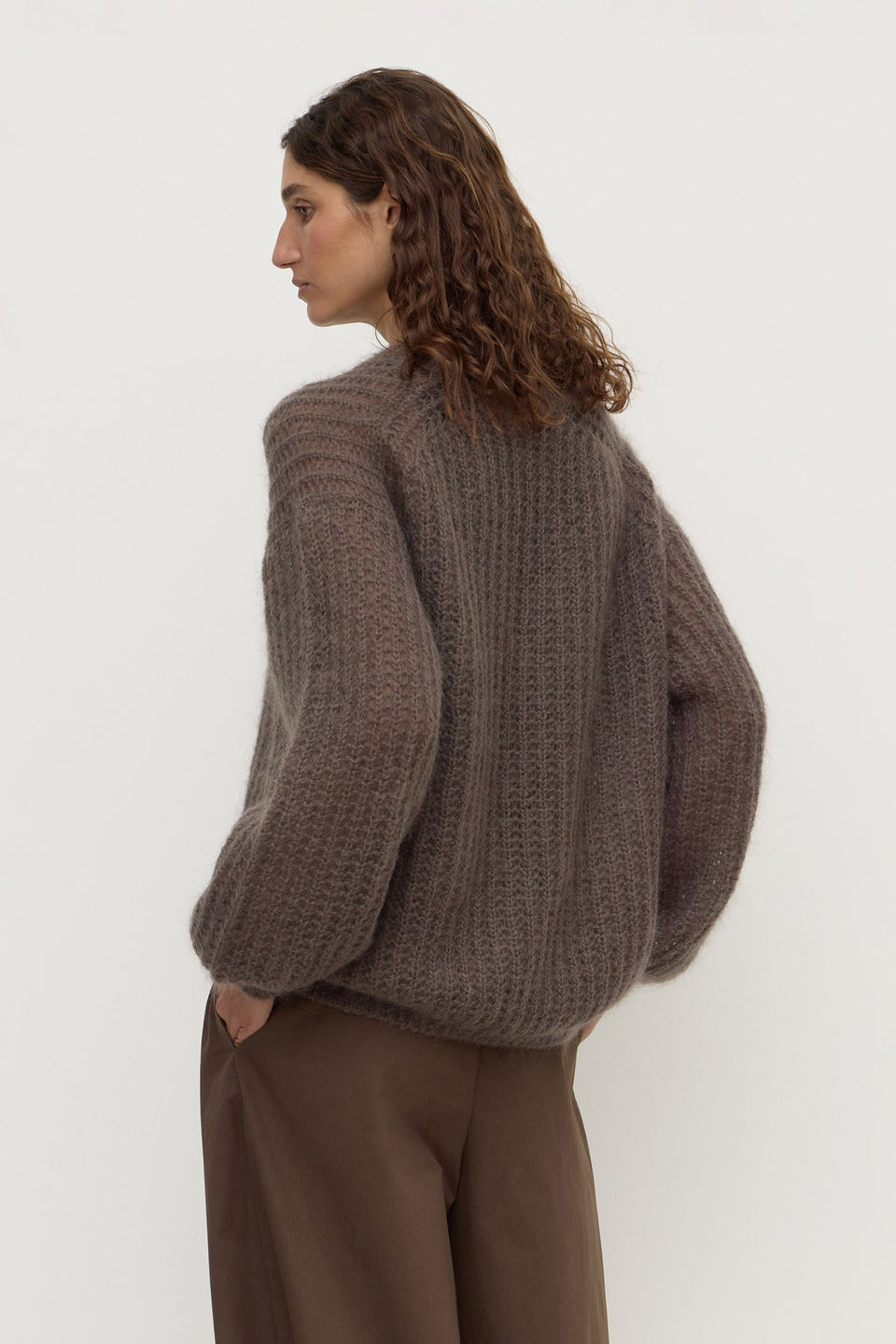 Assembly Label | Tulsa Mohair Knit - Bark