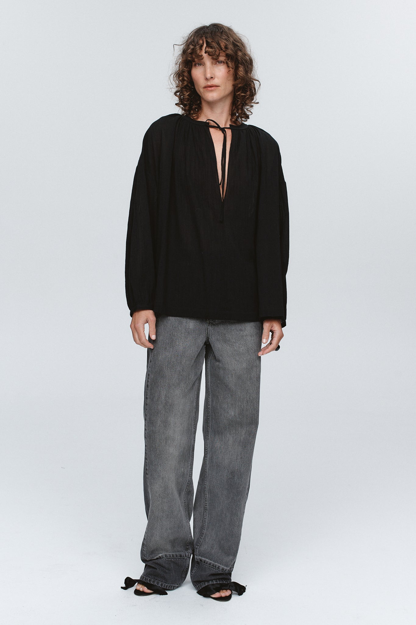 Marle | Valerie Top - Black