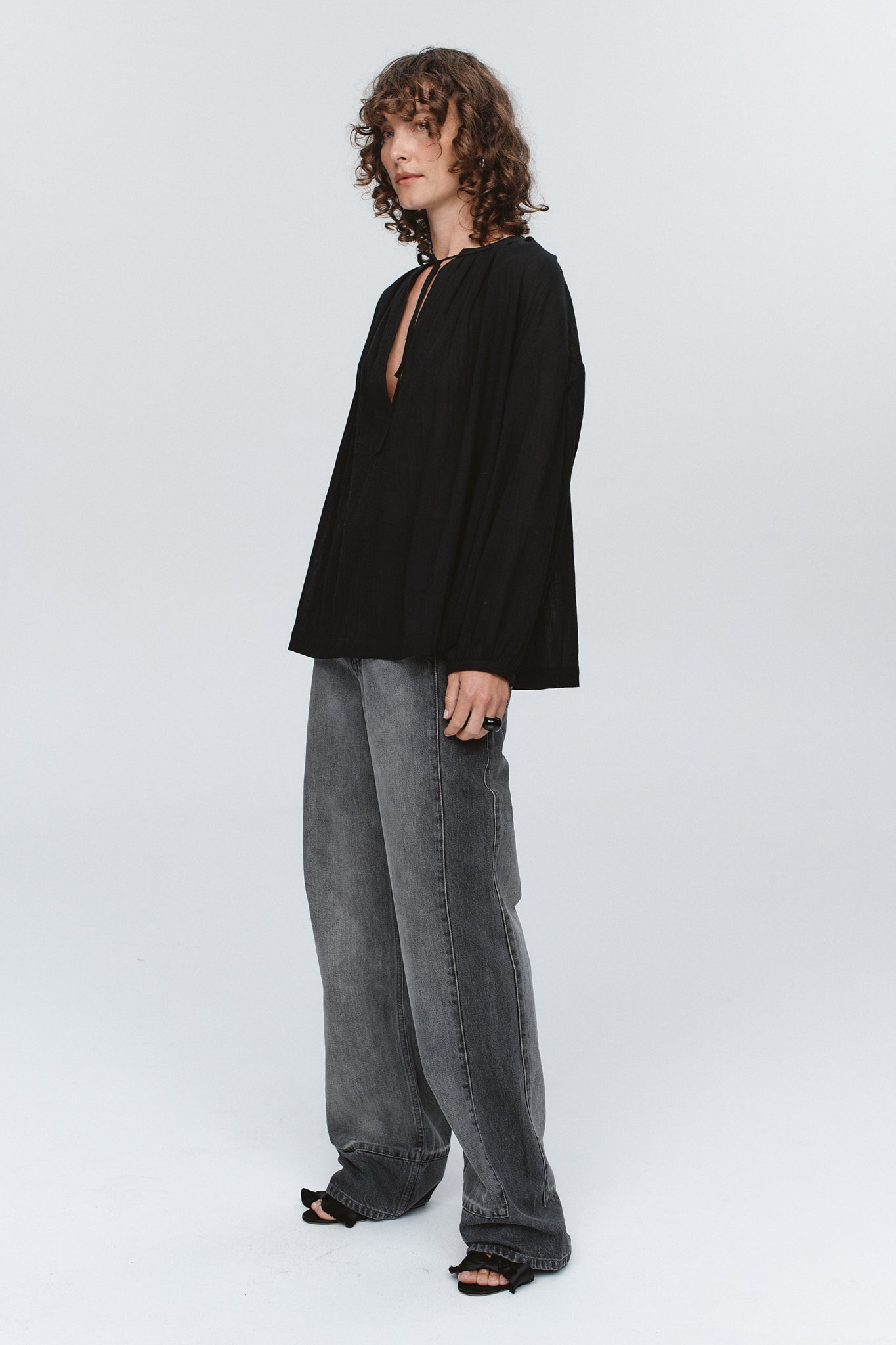Marle | Valerie Top - Black