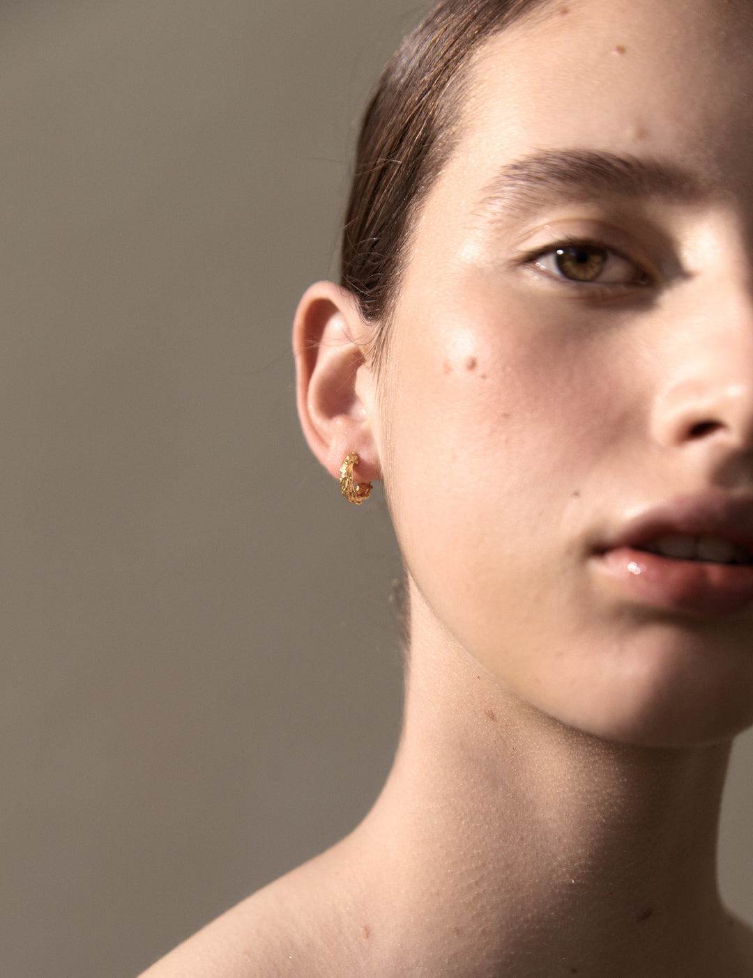 La Tribe | Vine Hoop - Gold