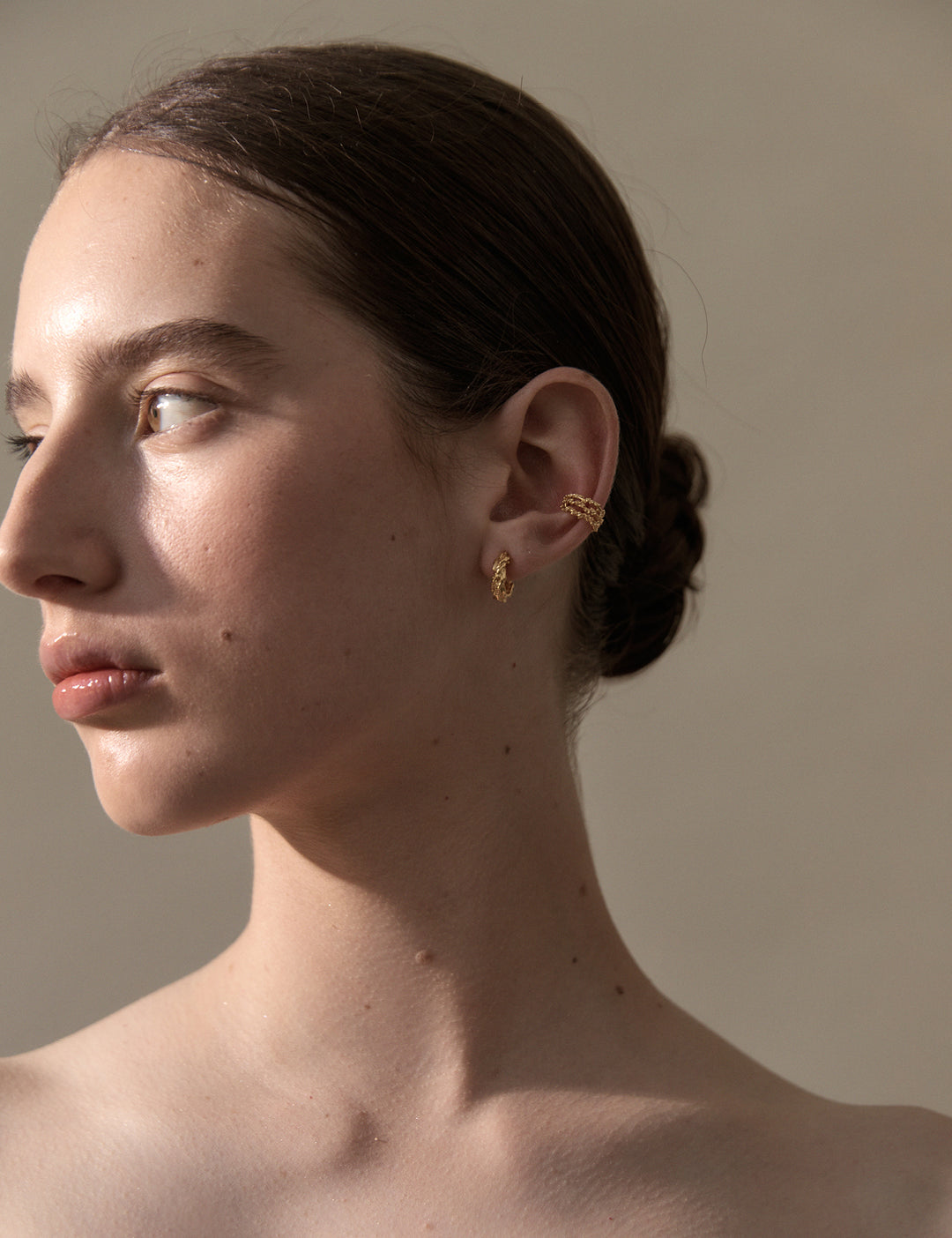 La Tribe | Vine Hoop - Gold