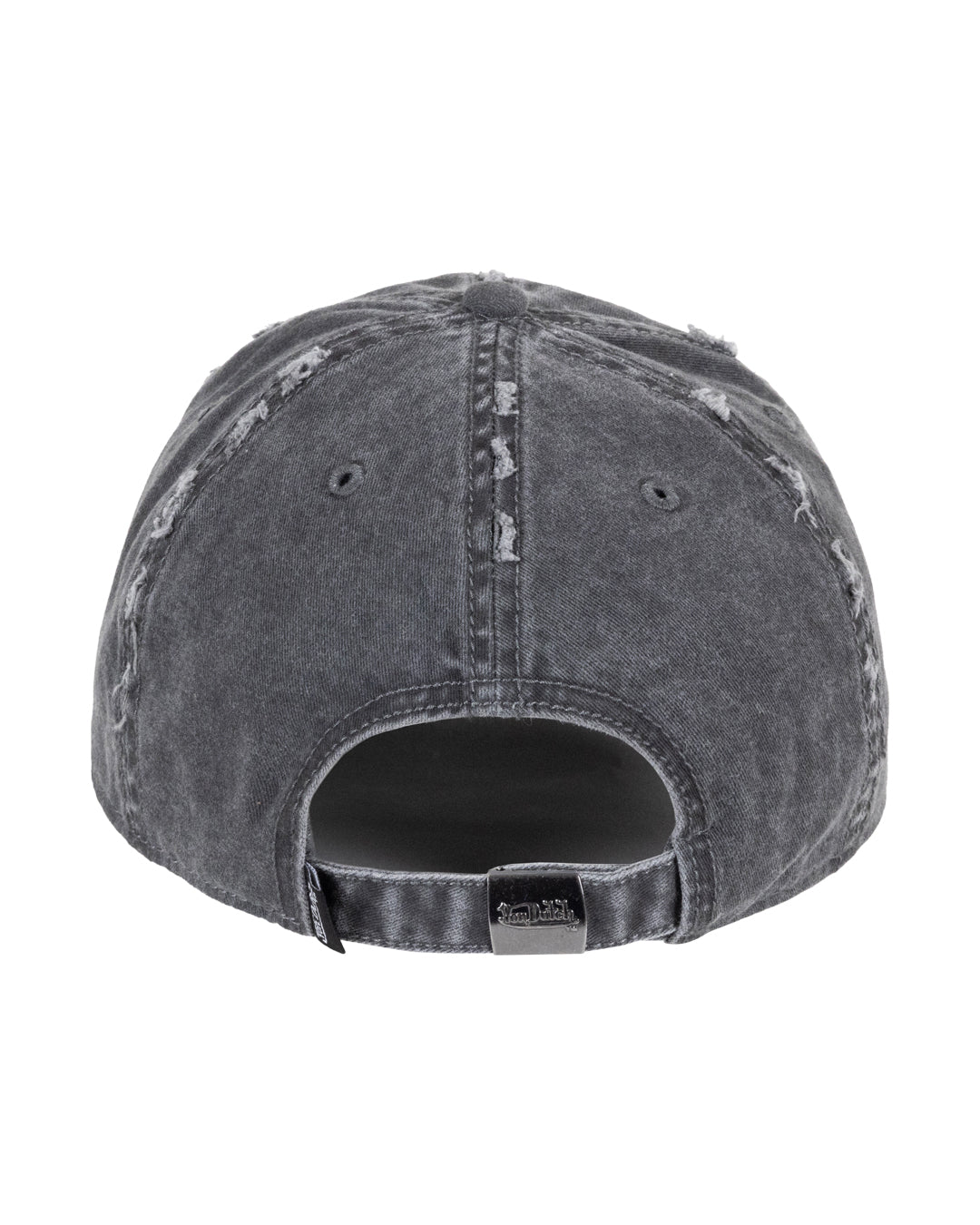 Von Dutch | Destroyed Twill Emboidery Dad Cap -Black
