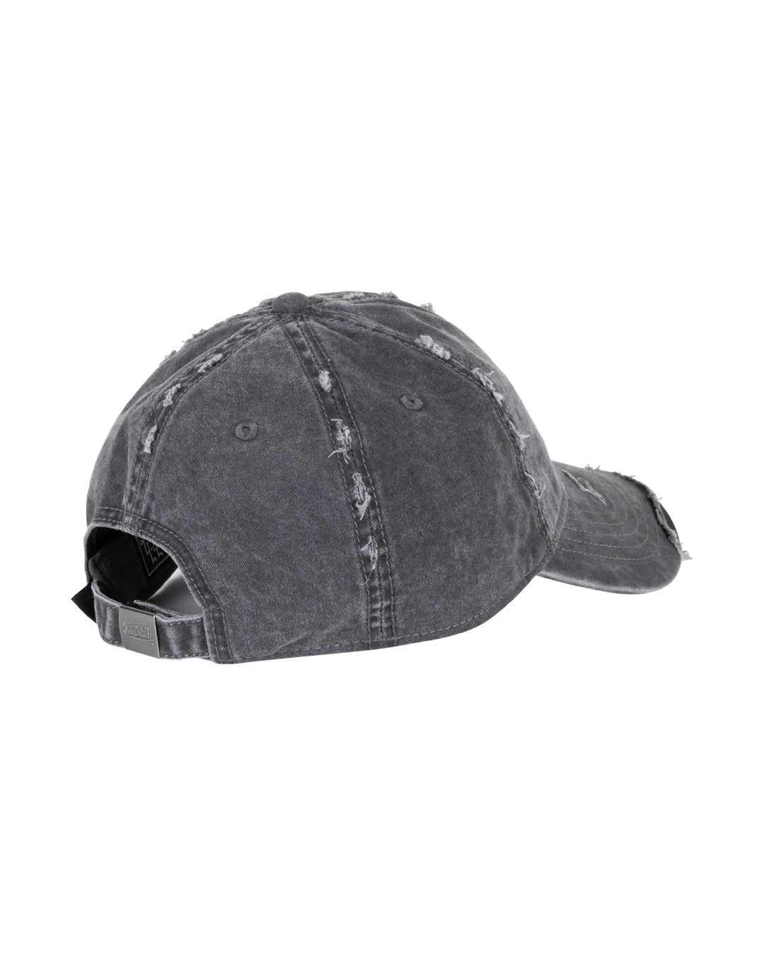 Von Dutch | Destroyed Twill Emboidery Dad Cap -Black