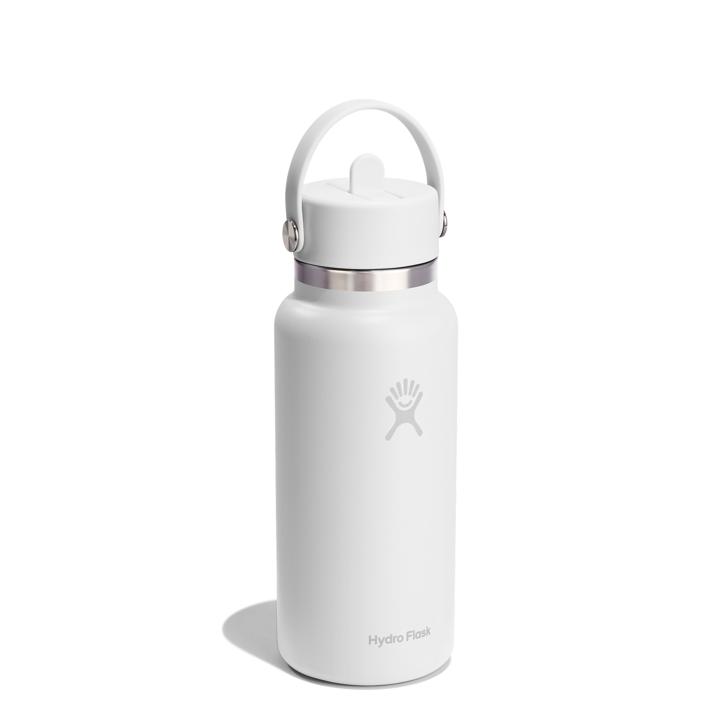 Hydro Flask | 32 Oz Wide Flex Straw Cap - White