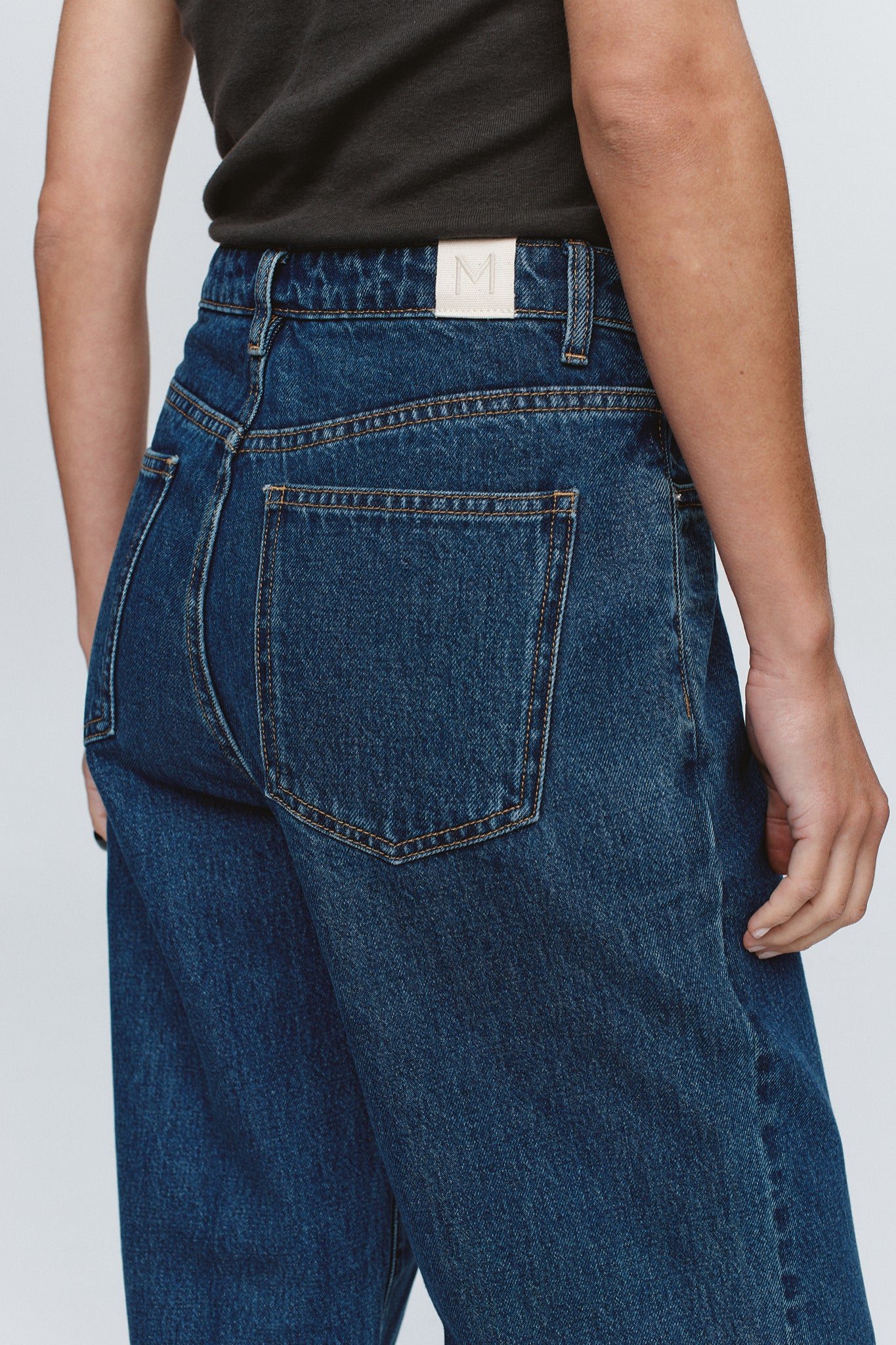Marle | Wide Leg Jean - Washed Indigo