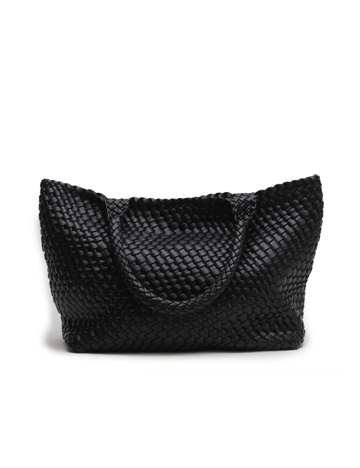 La Tribe | Woven Tote Bag - Black