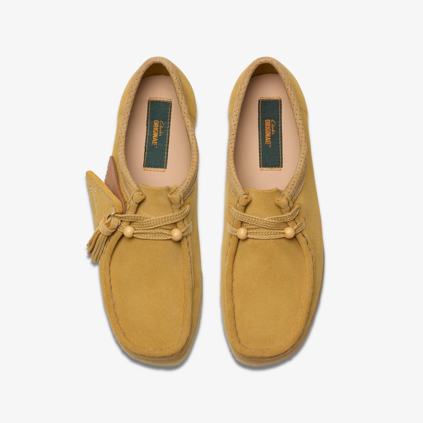 Clarks | Wallabee - Golden Tan Suede