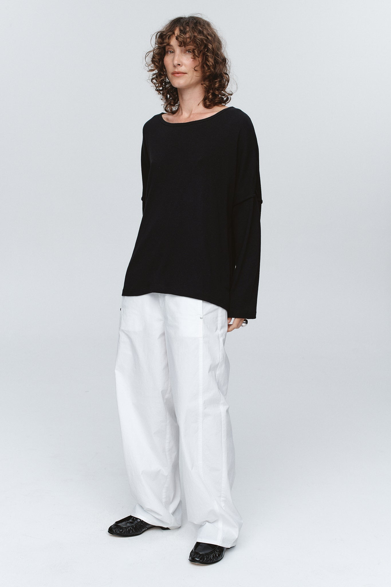 Marle | Yelena Tee - Black