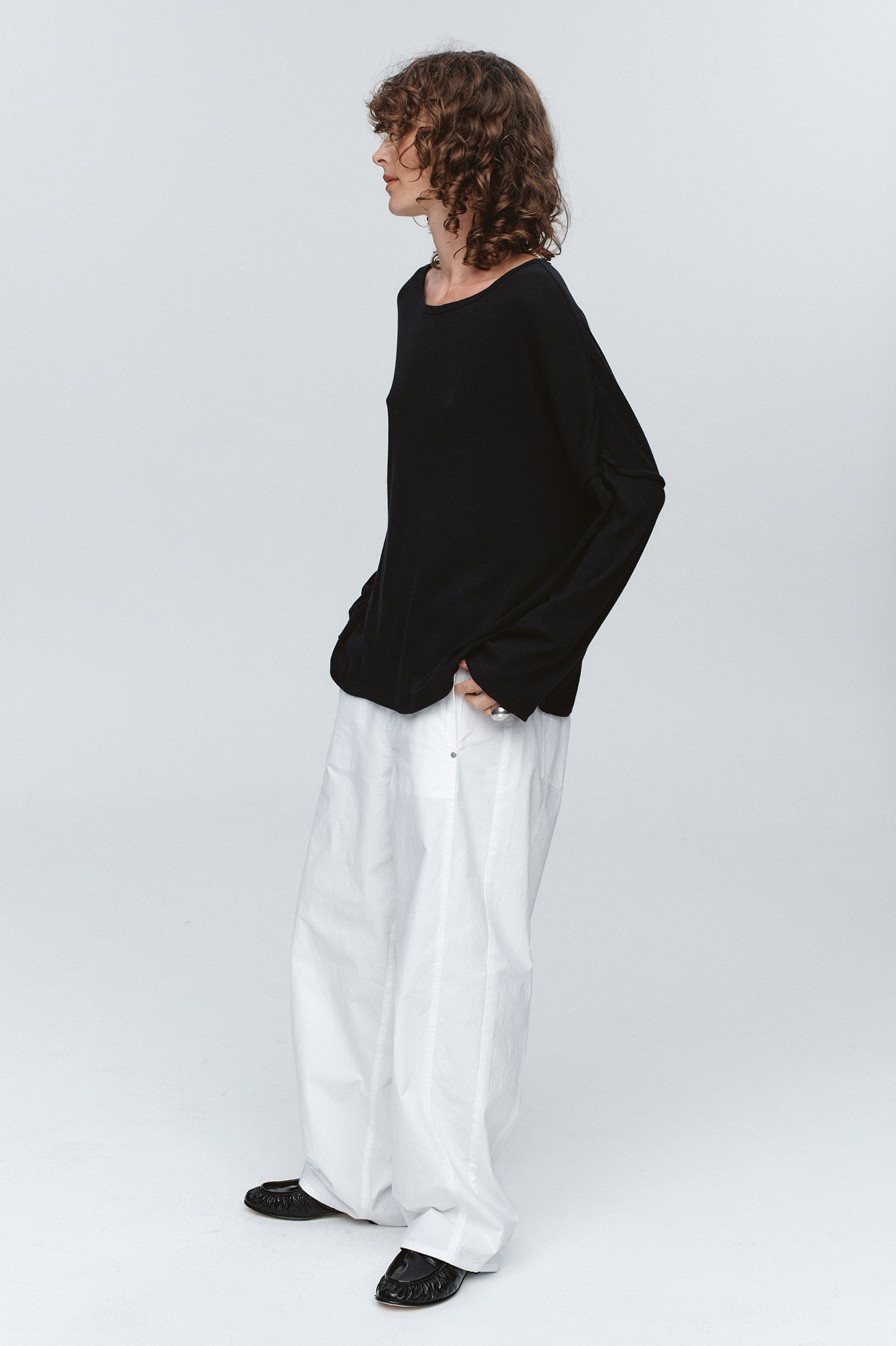 Marle | Yelena Tee - Black