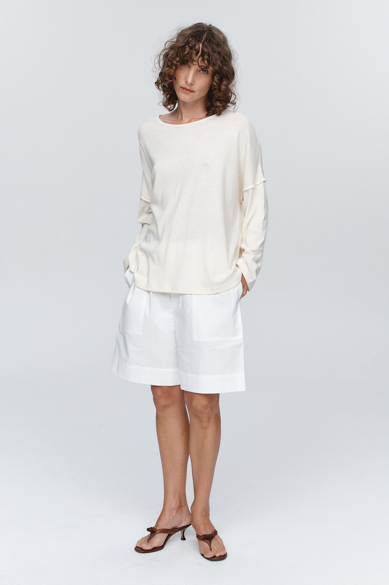 Marle | Yelena Tee - Creme