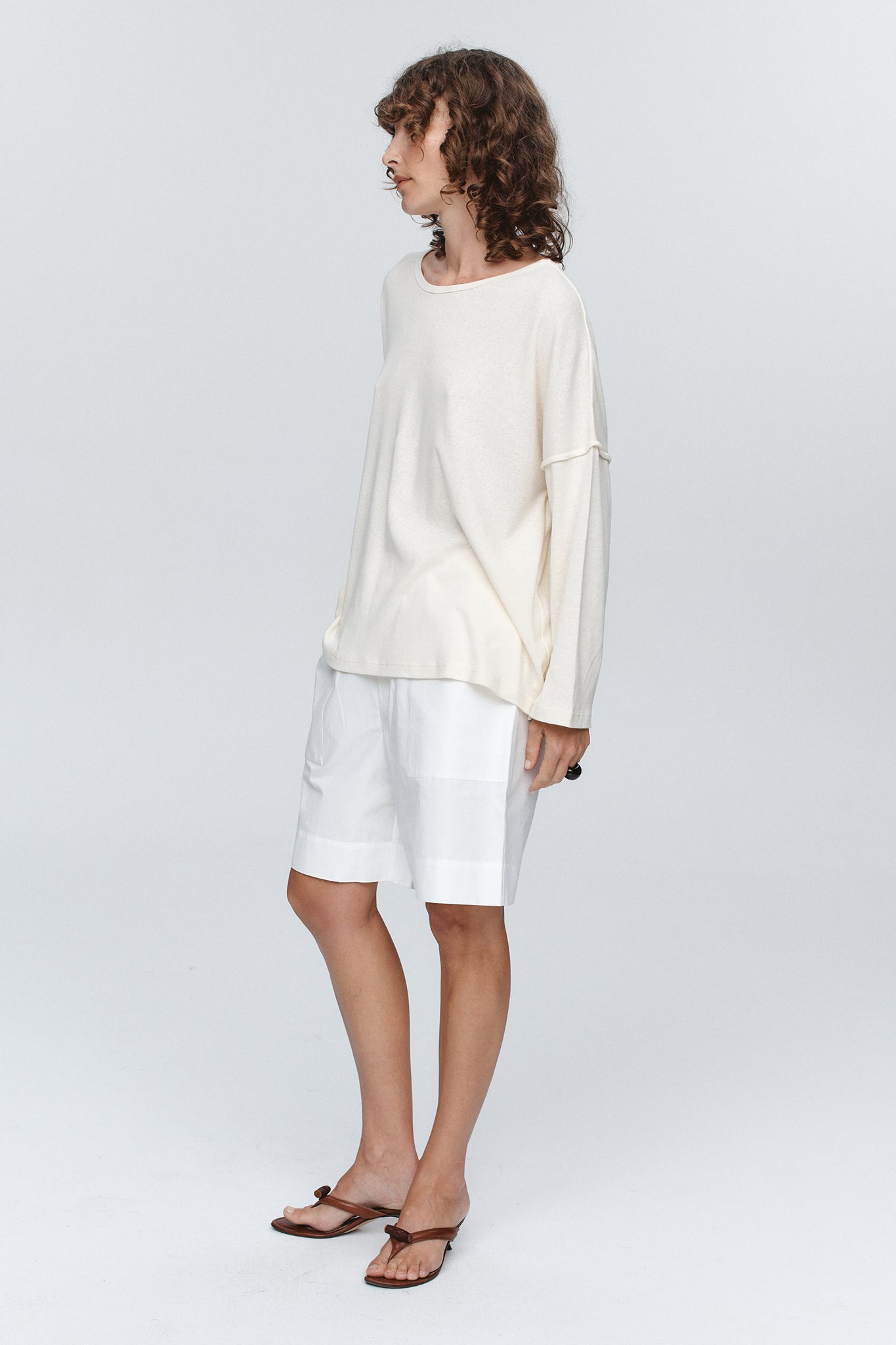 Marle | Yelena Tee - Creme