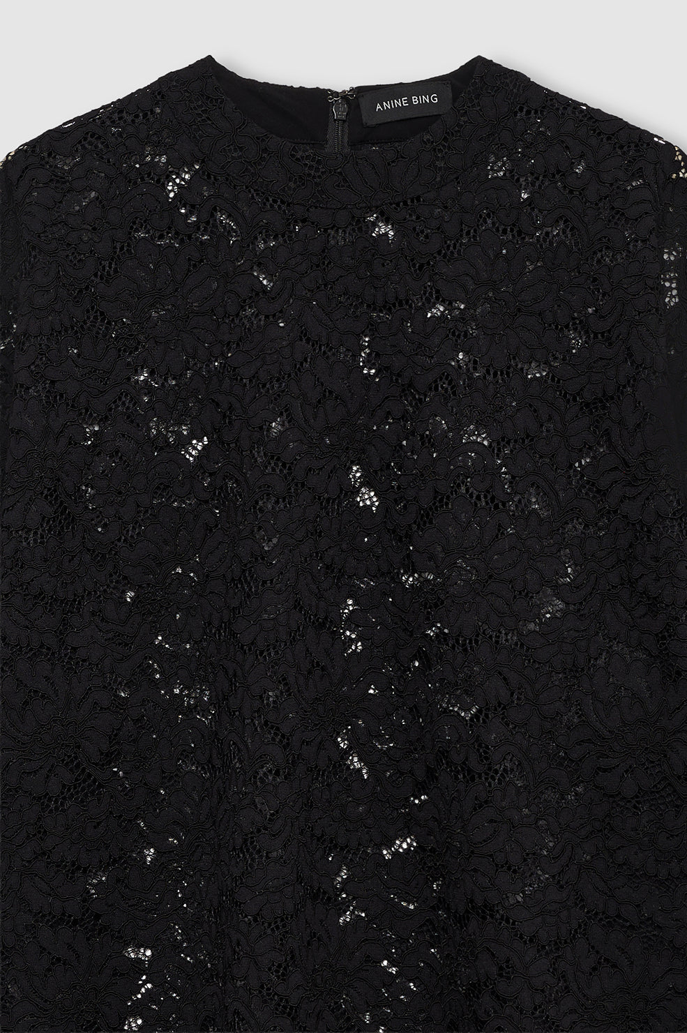 Anine Bing | Zeina Top - Black Lace
