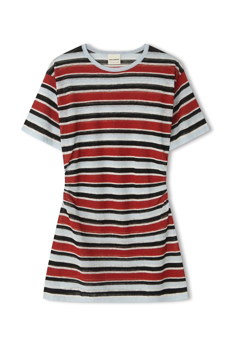 Zulu & Zephyr | T-Shirt Knit Dress - Bold Stripe