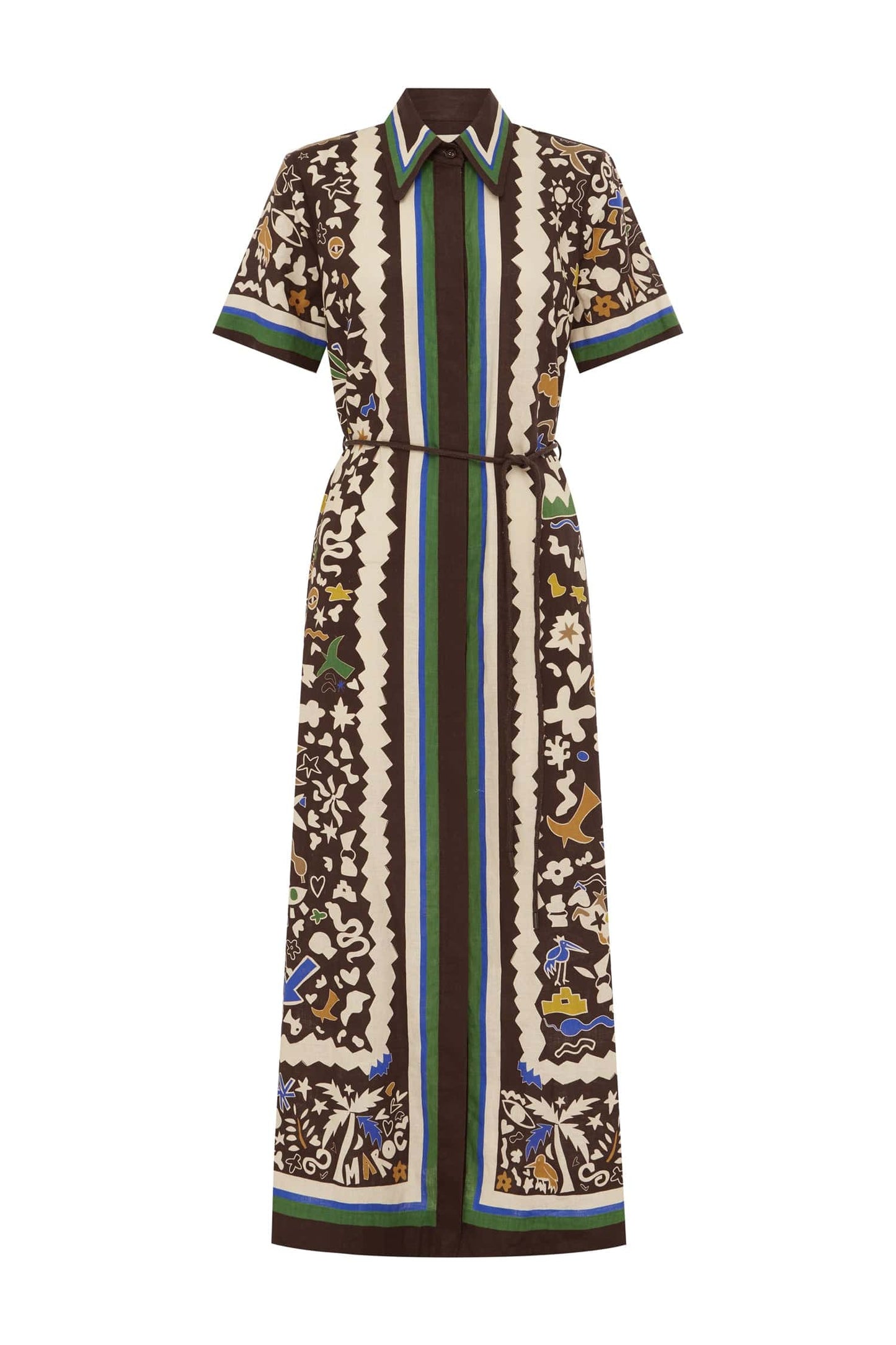 Alemais | Maroc Shirt Dress - Multi