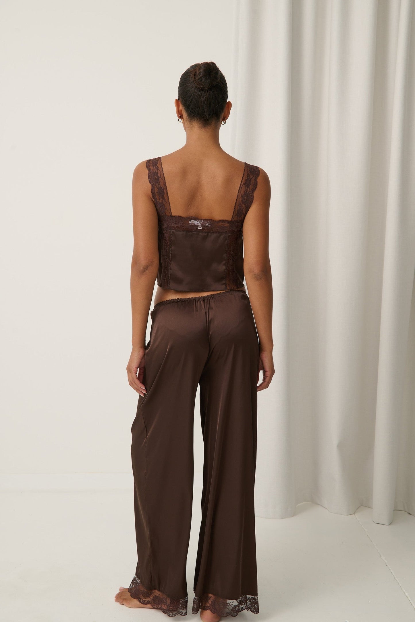 Kat the Label | Cindy Pant - Espresso