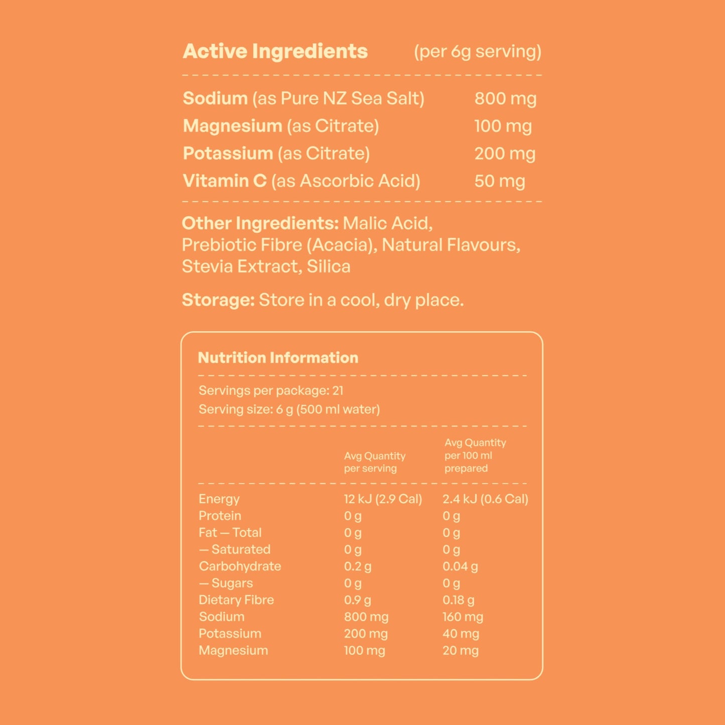 Daeli | Daeli Hydration - Salted Mango