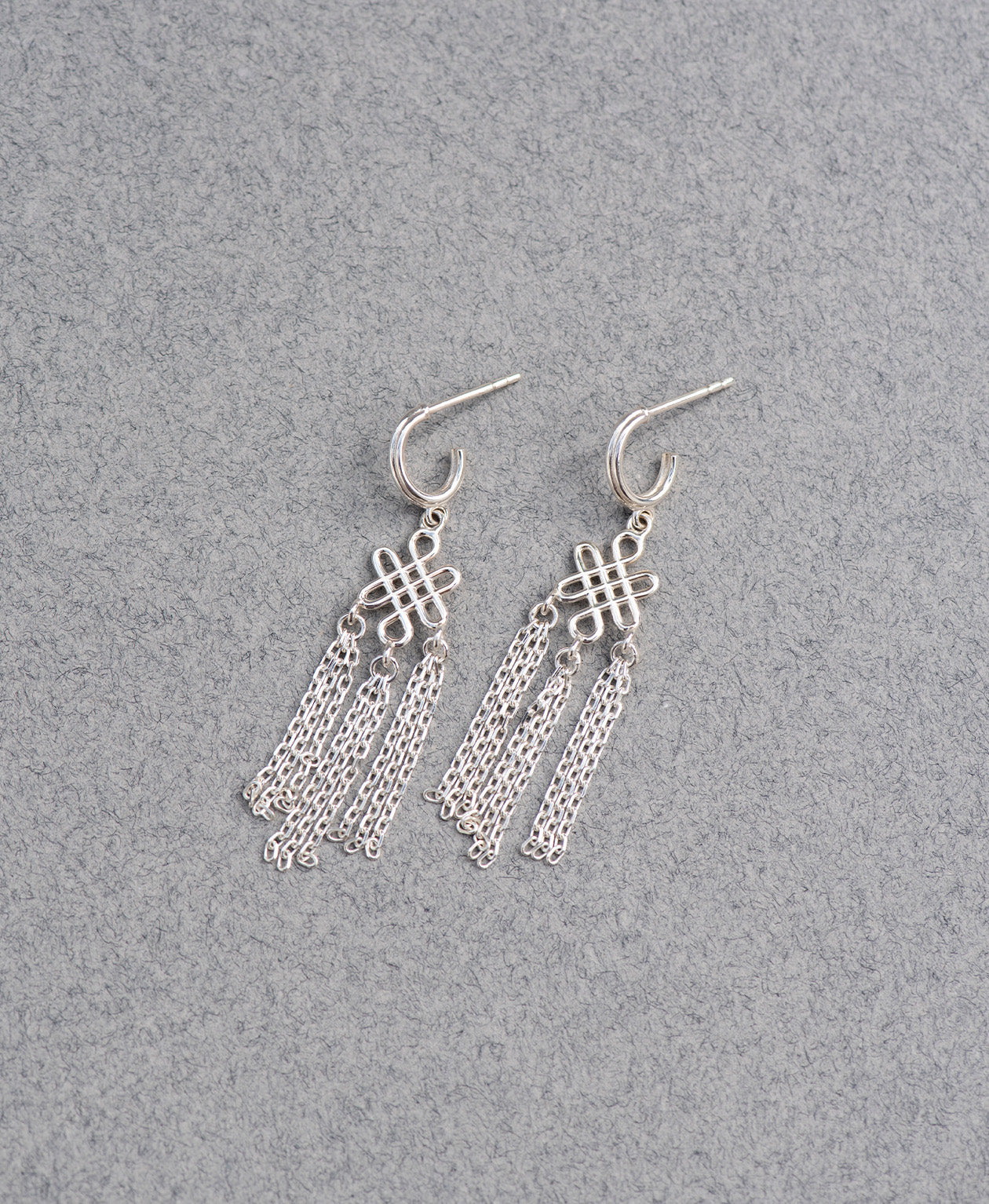 Zoe & Morgan | Ether Earrings - Silver