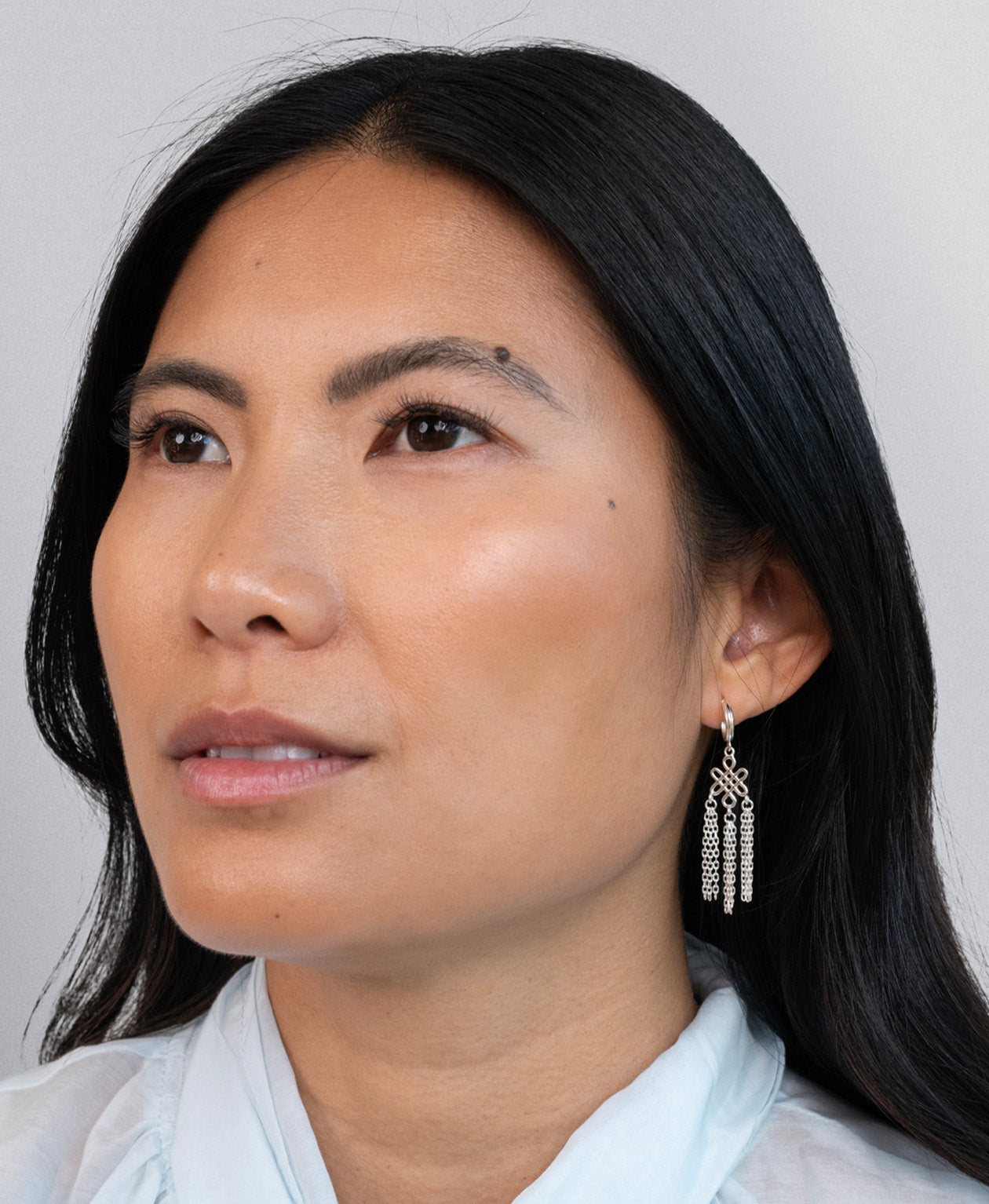 Zoe & Morgan | Ether Earrings - Silver