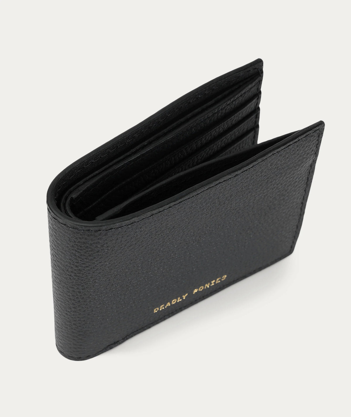 Deadly Ponies | Unisex Flip Wallet - Black