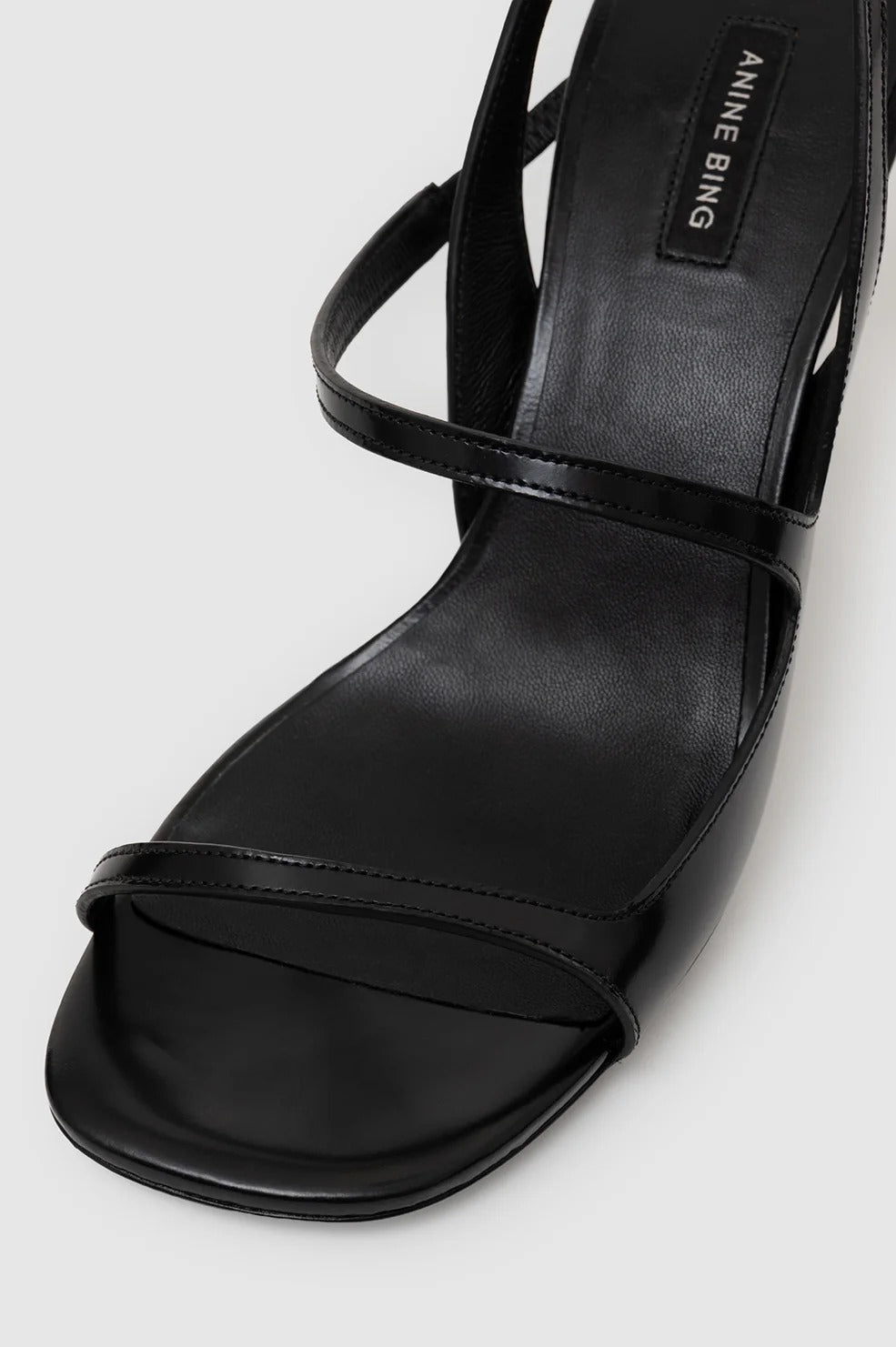 Anine Bing | Iva Sandal Smooth - Black