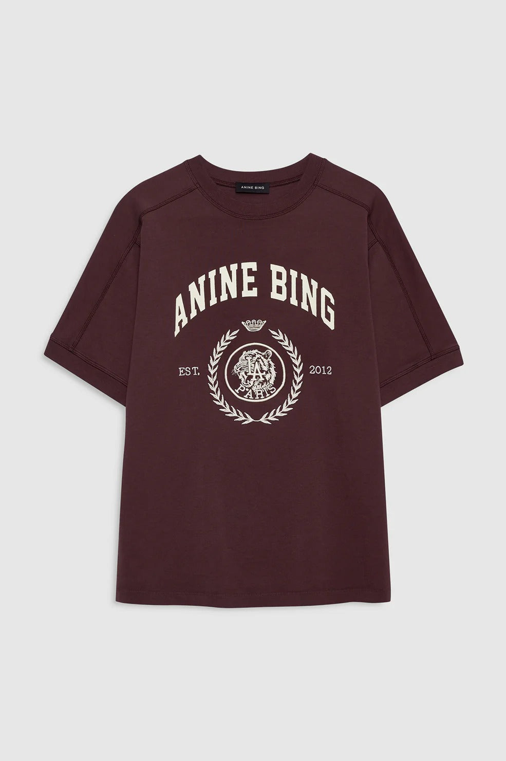 Anine Bing | Jaylin Tee Collegiate - Fig