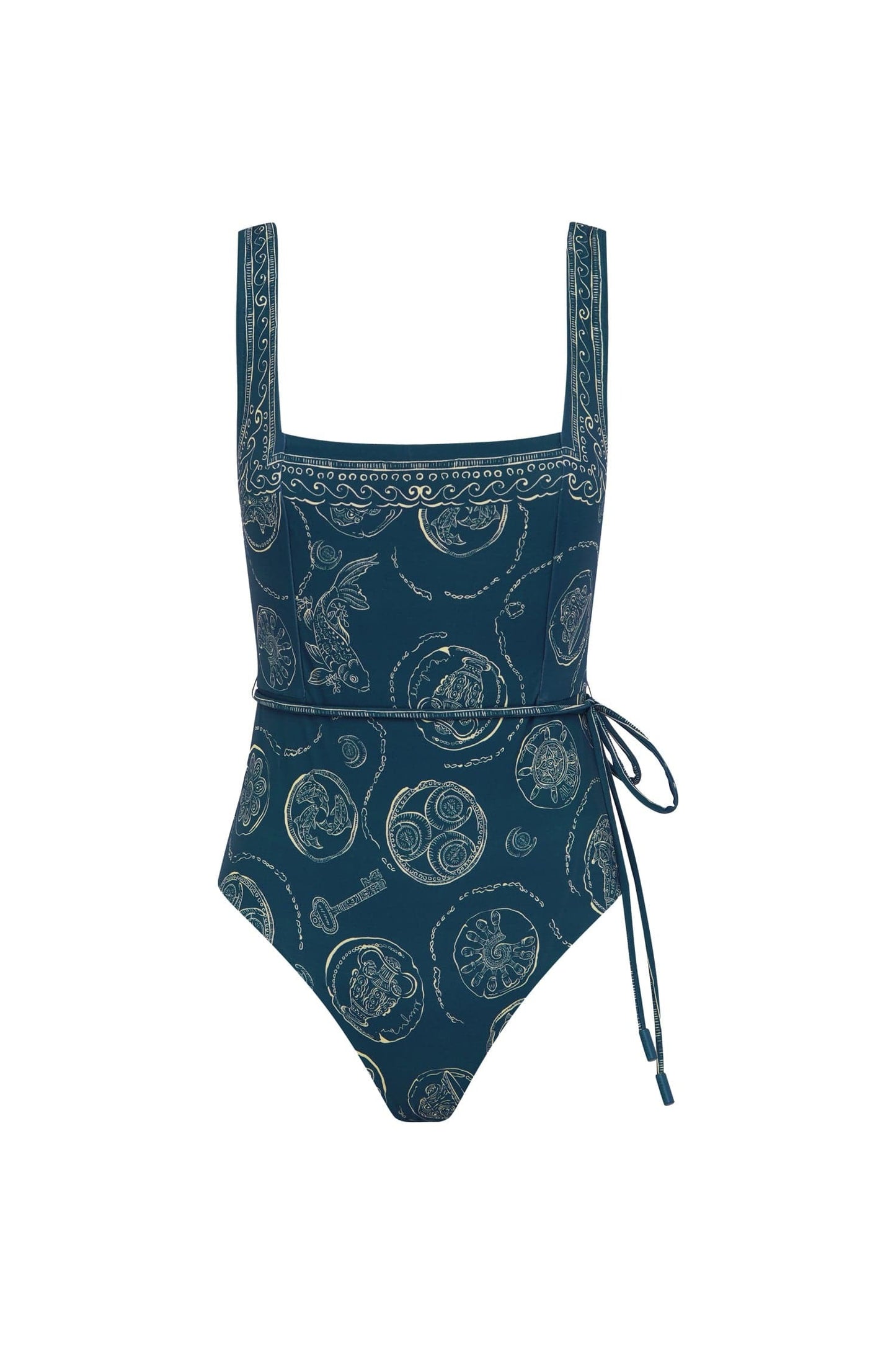 Alemais | Lucky Square Neck One Piece