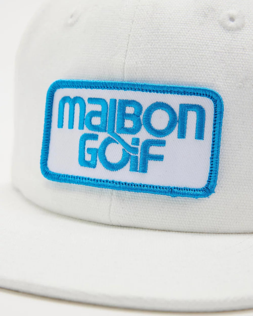 Malbon | Swing Oil Canvas Hat - White