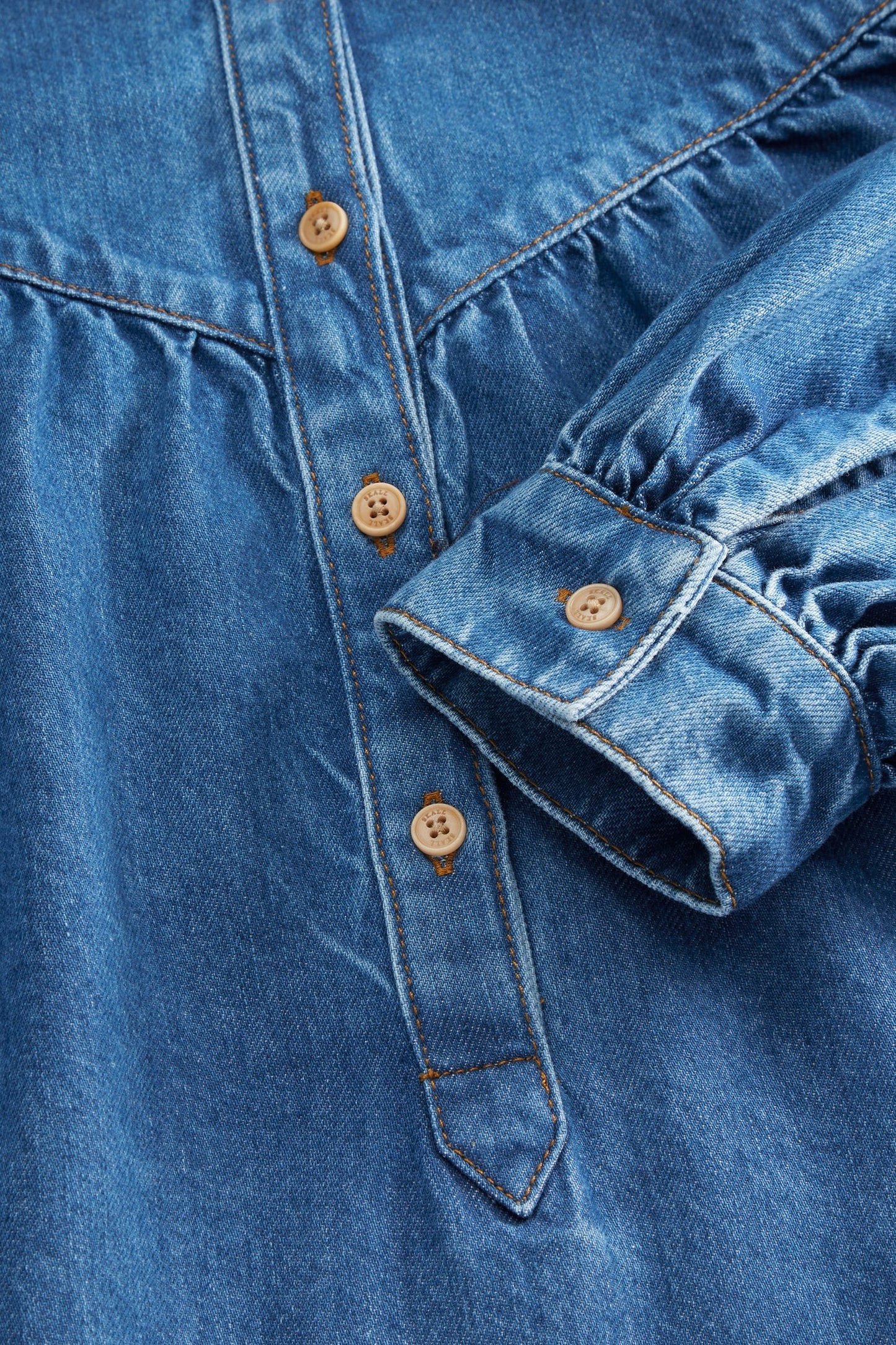 Skall Studio | Mille Blouse - Vintage Washed Blue