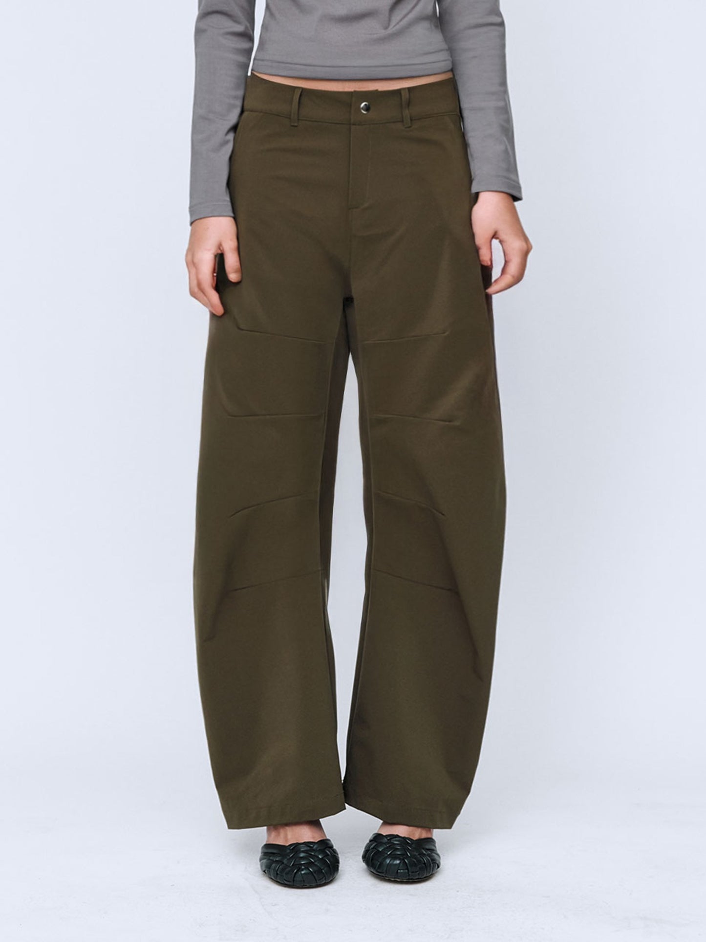 Wynn Hamlyn | Darted Trackpants - Khaki