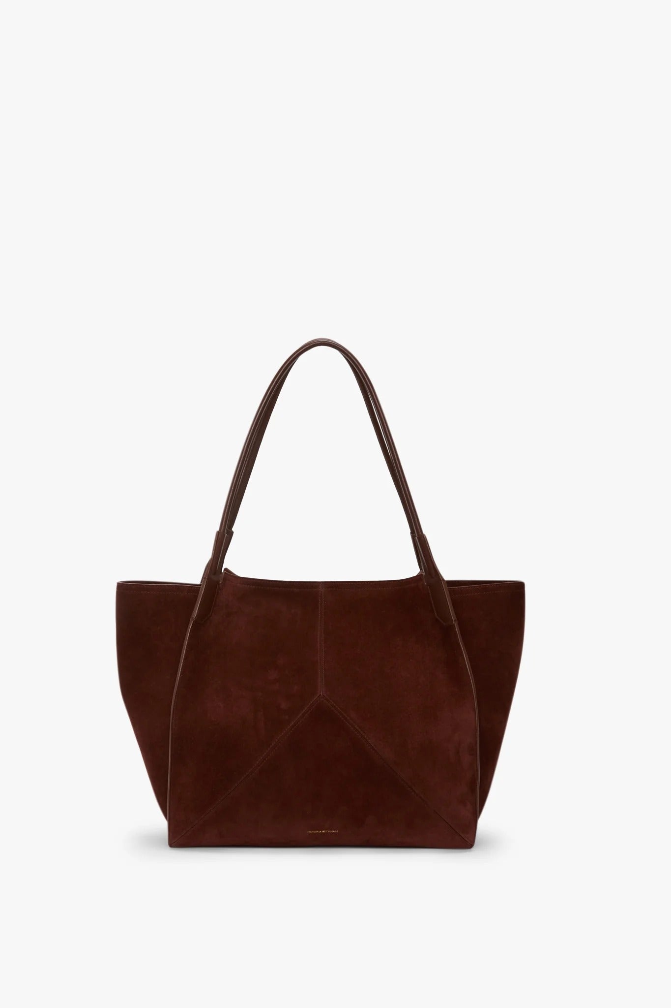 Victoria Beckham | The Victoria Soft Tote - Dark Brown Suede