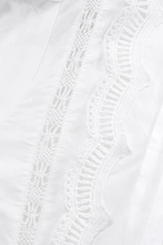 Skall Studio | Leaf Shirt - Optic White