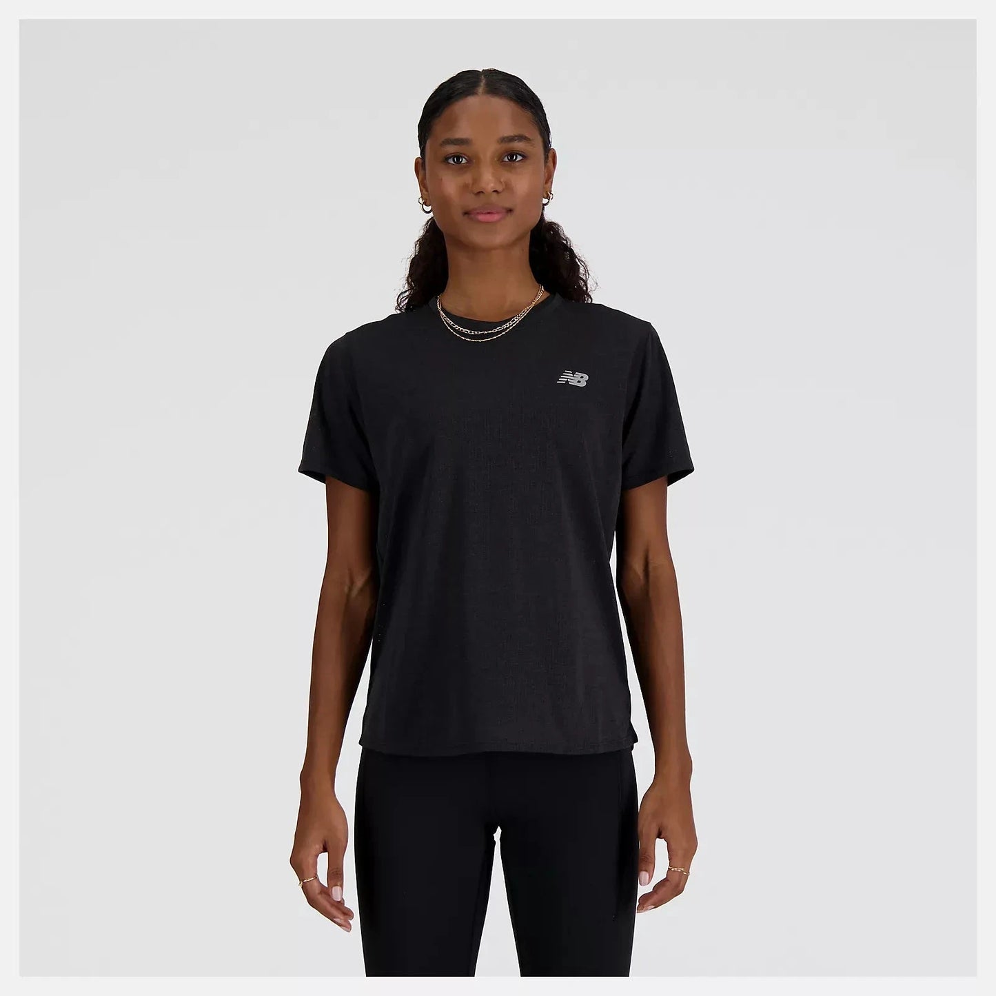 New Balance | Athletics Short Sleeve - Black Heather